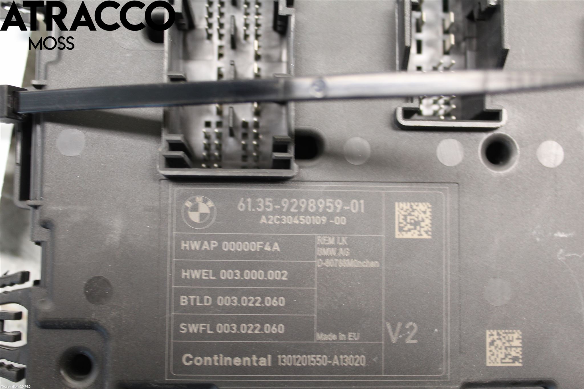 BMW 3 F30/F31/F80 12-19 Styreenhet Øvrig