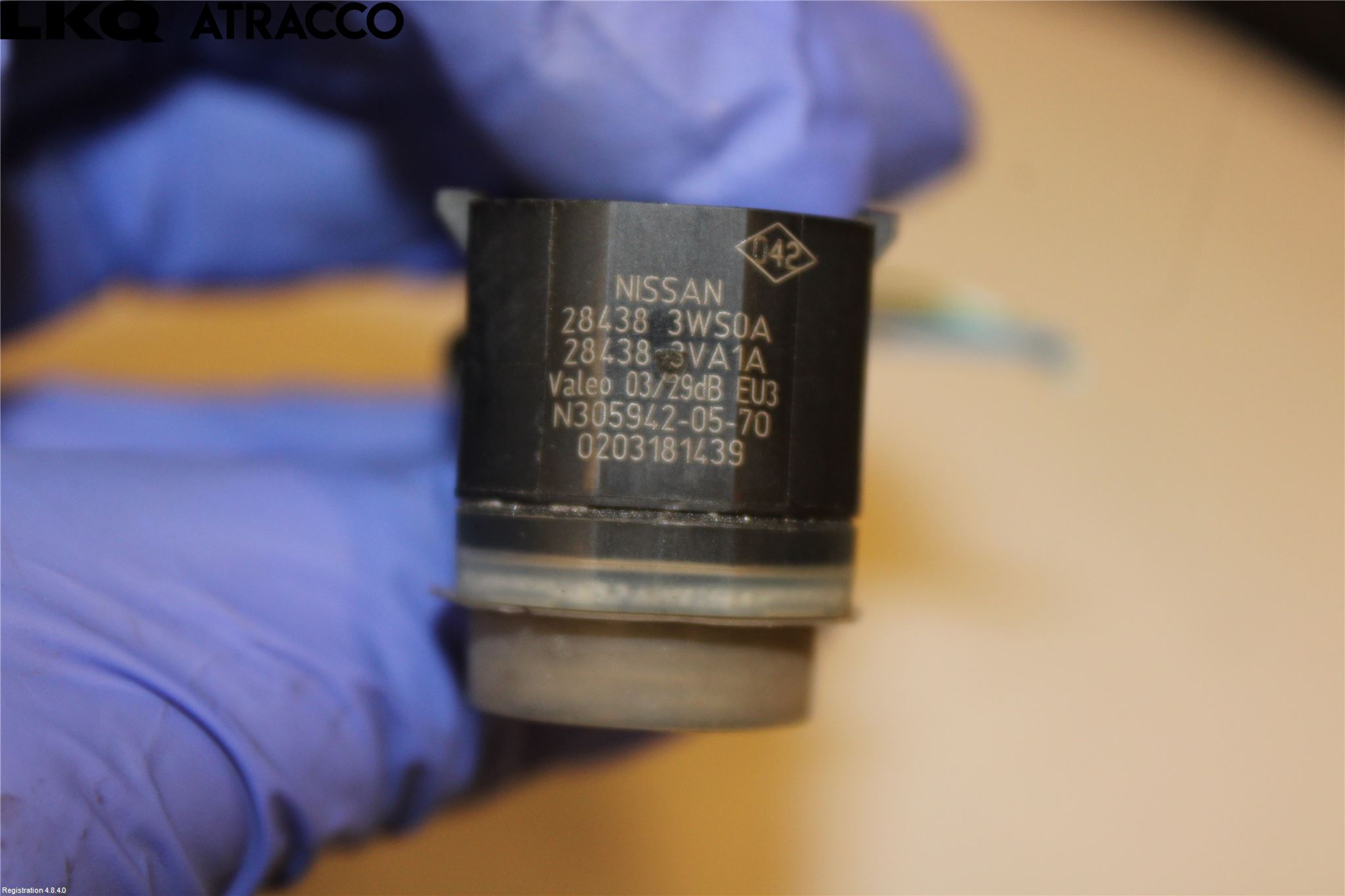 Nissan LEAF 18- Sensor Ryggesensor