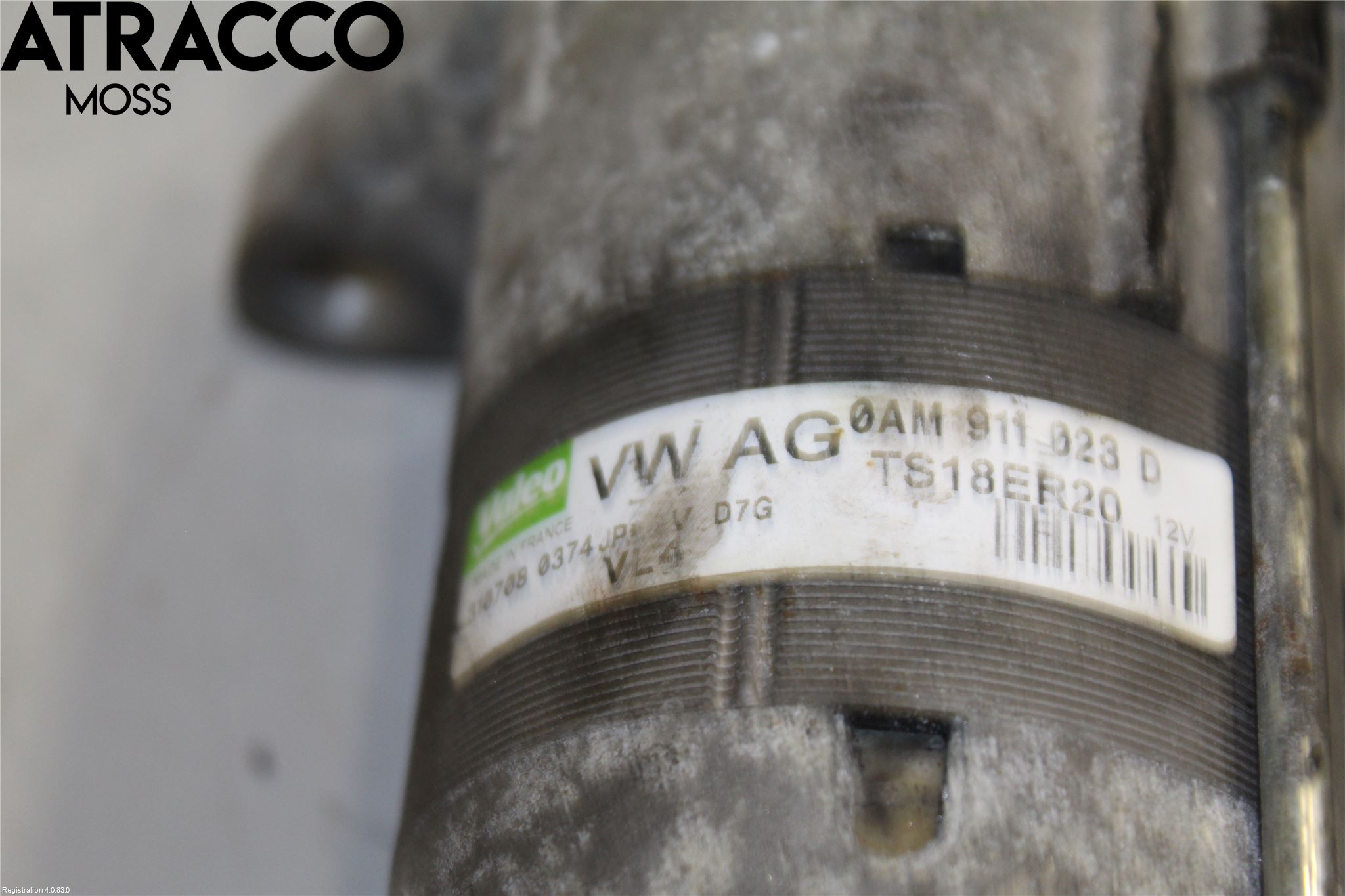 Volkswagen VW GOLF V 04-09 Startmotor Diesel