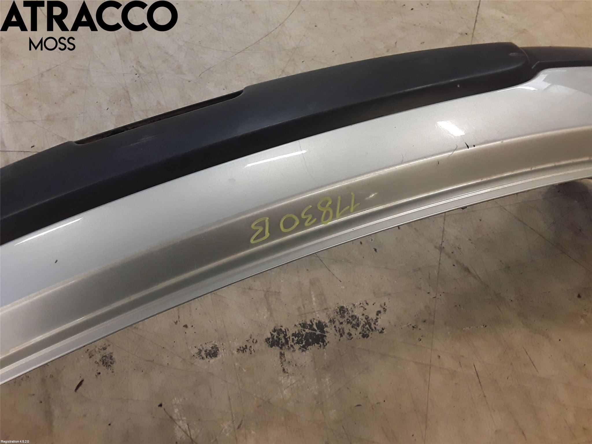 Nissan QASHQAI+2  08-10 Støtfanger Bak