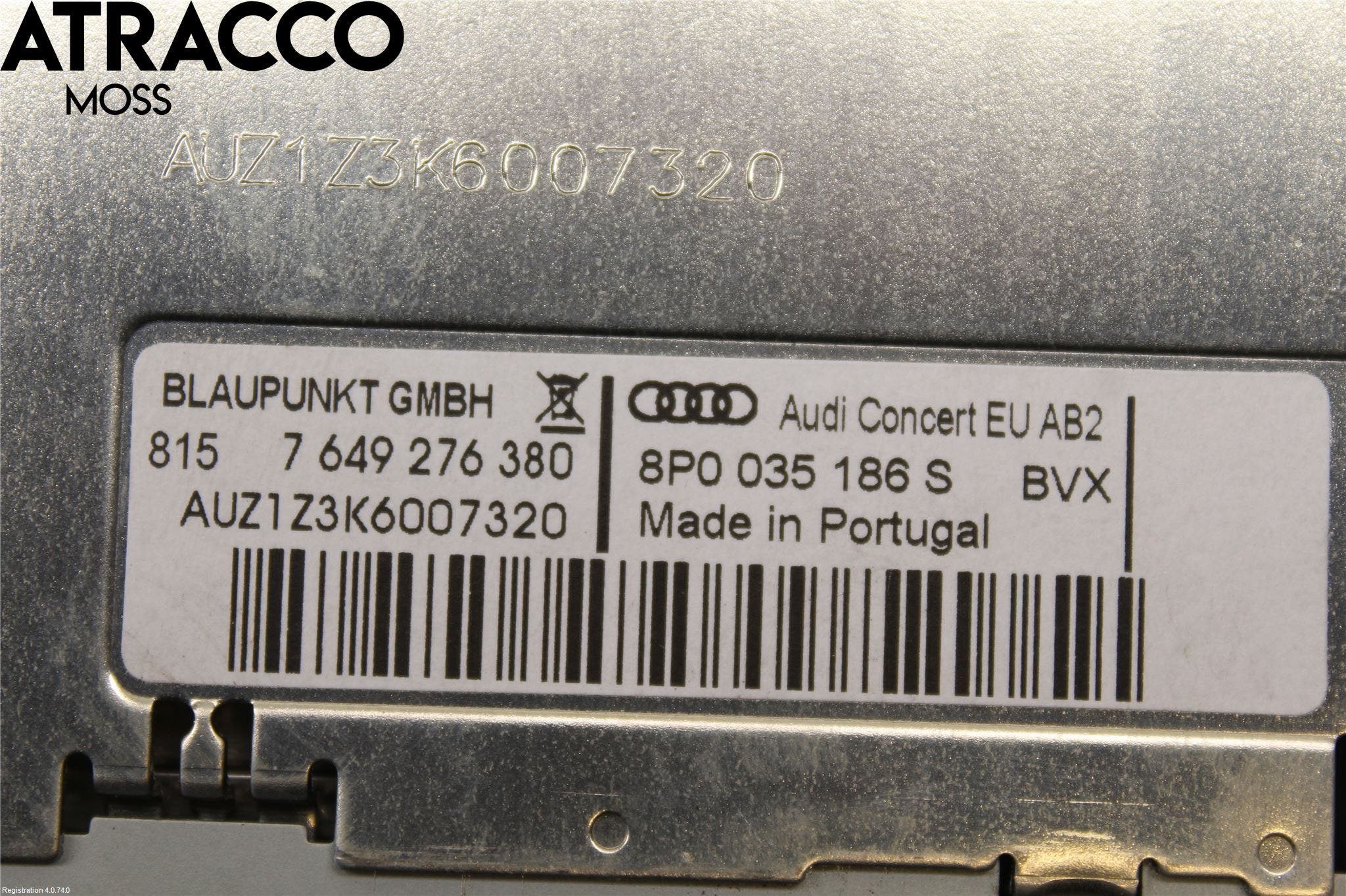 Audi A3/S3 05-13 Stereo Radio Med Cd