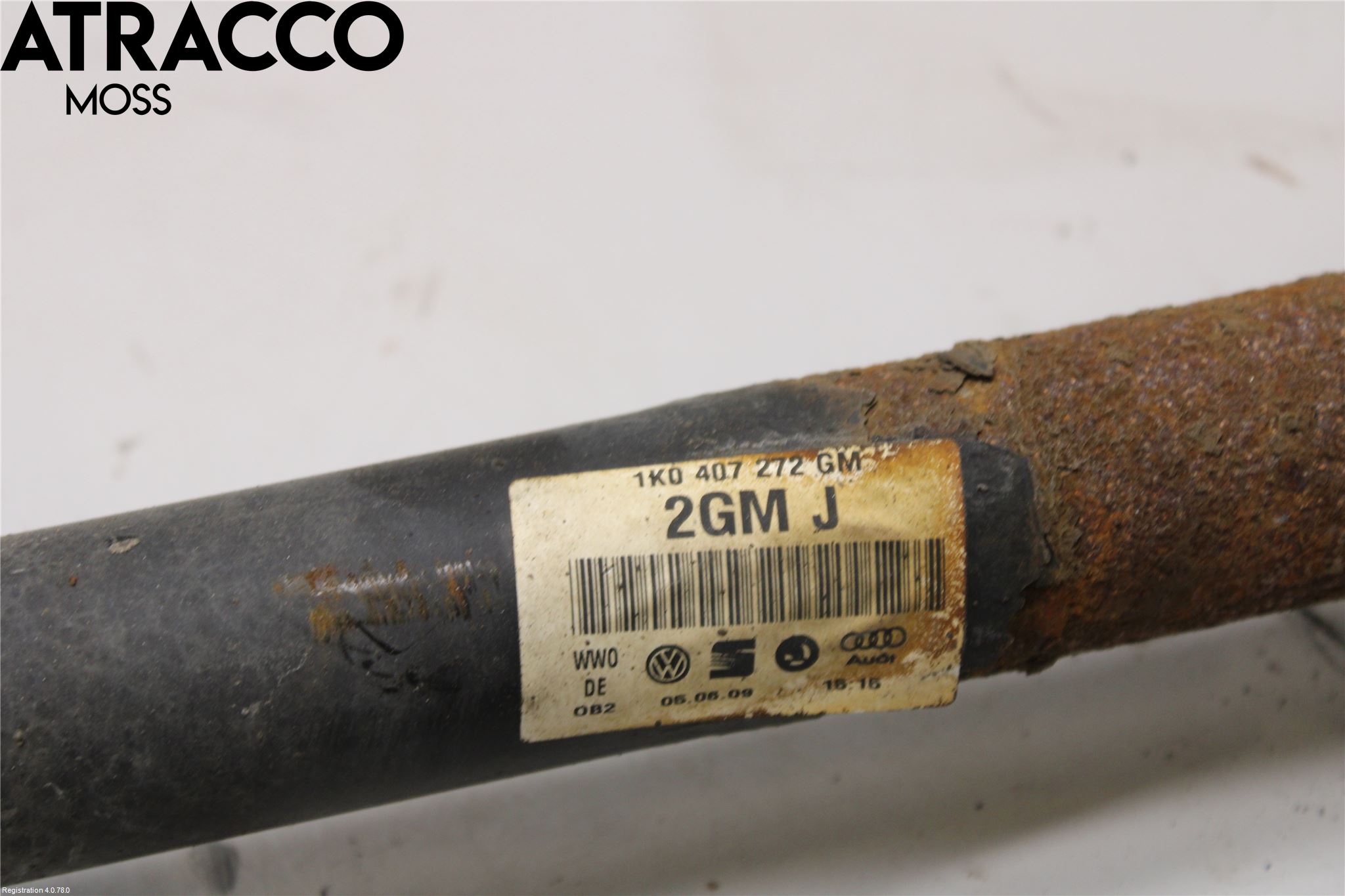 Audi A3/S3 05-13 Drivaksel Foran Kompl Høyre