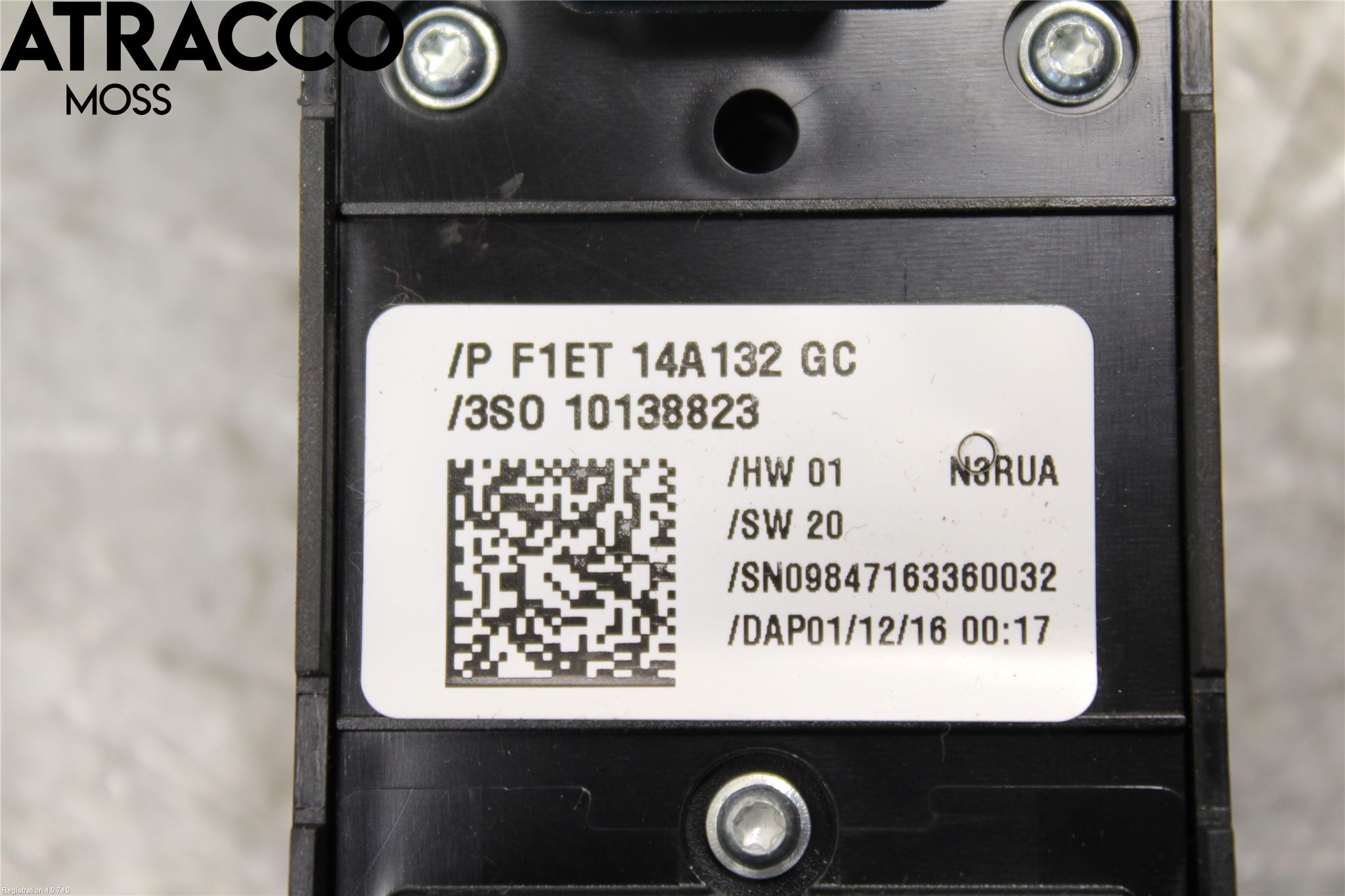 Ford FIESTA 13-17 Bryter Vindusheis