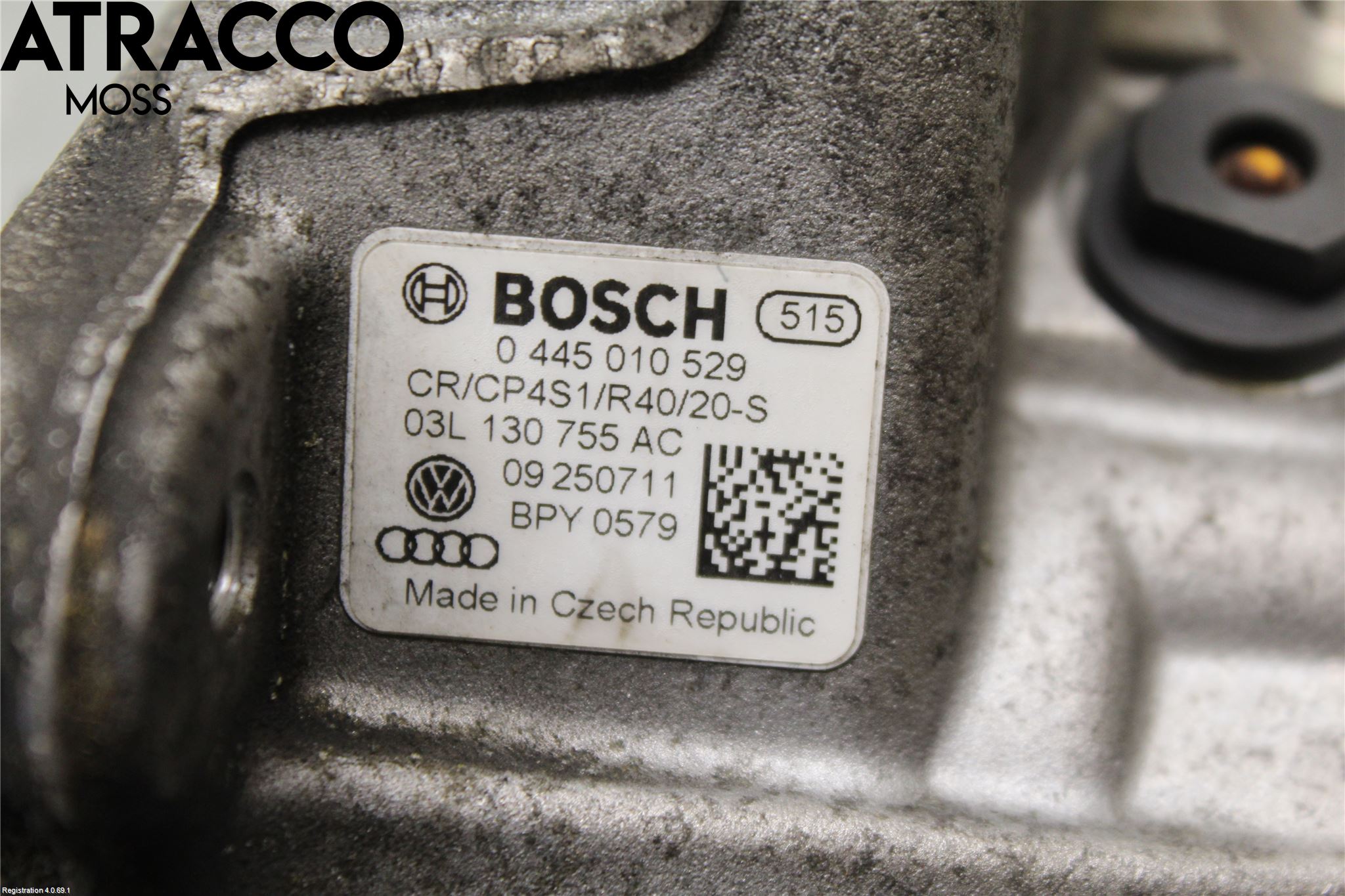 Audi A6/S6 4G 11-18 Drivstoff Dieselpumpe Hoved