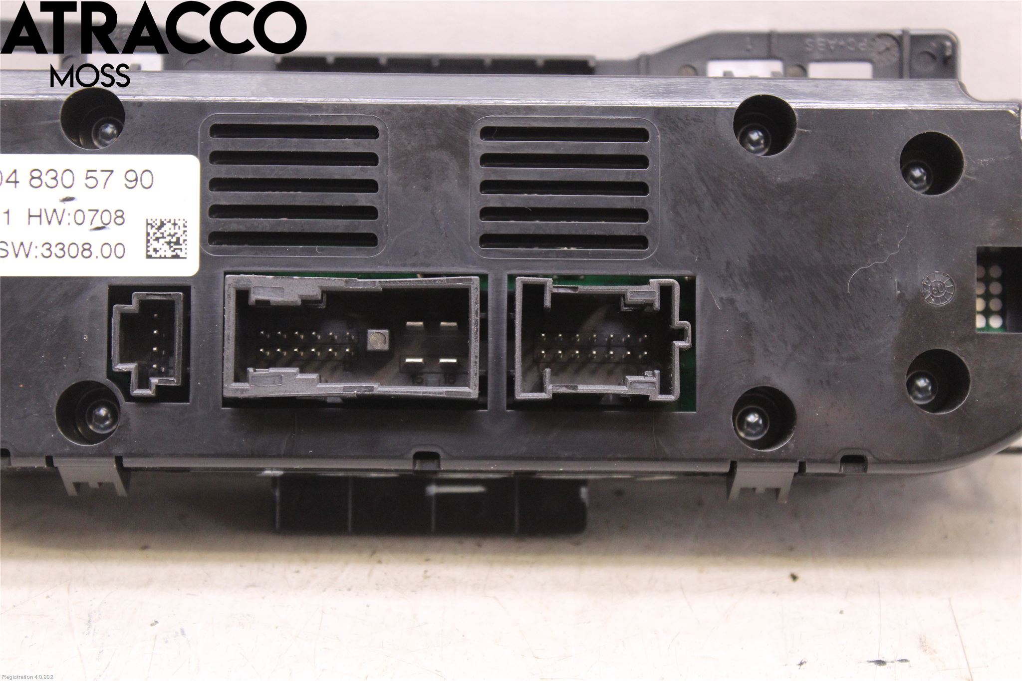 Mercedes-Benz MB C-KLASS (W204) 07-15 Varme Ac Betjening-Display