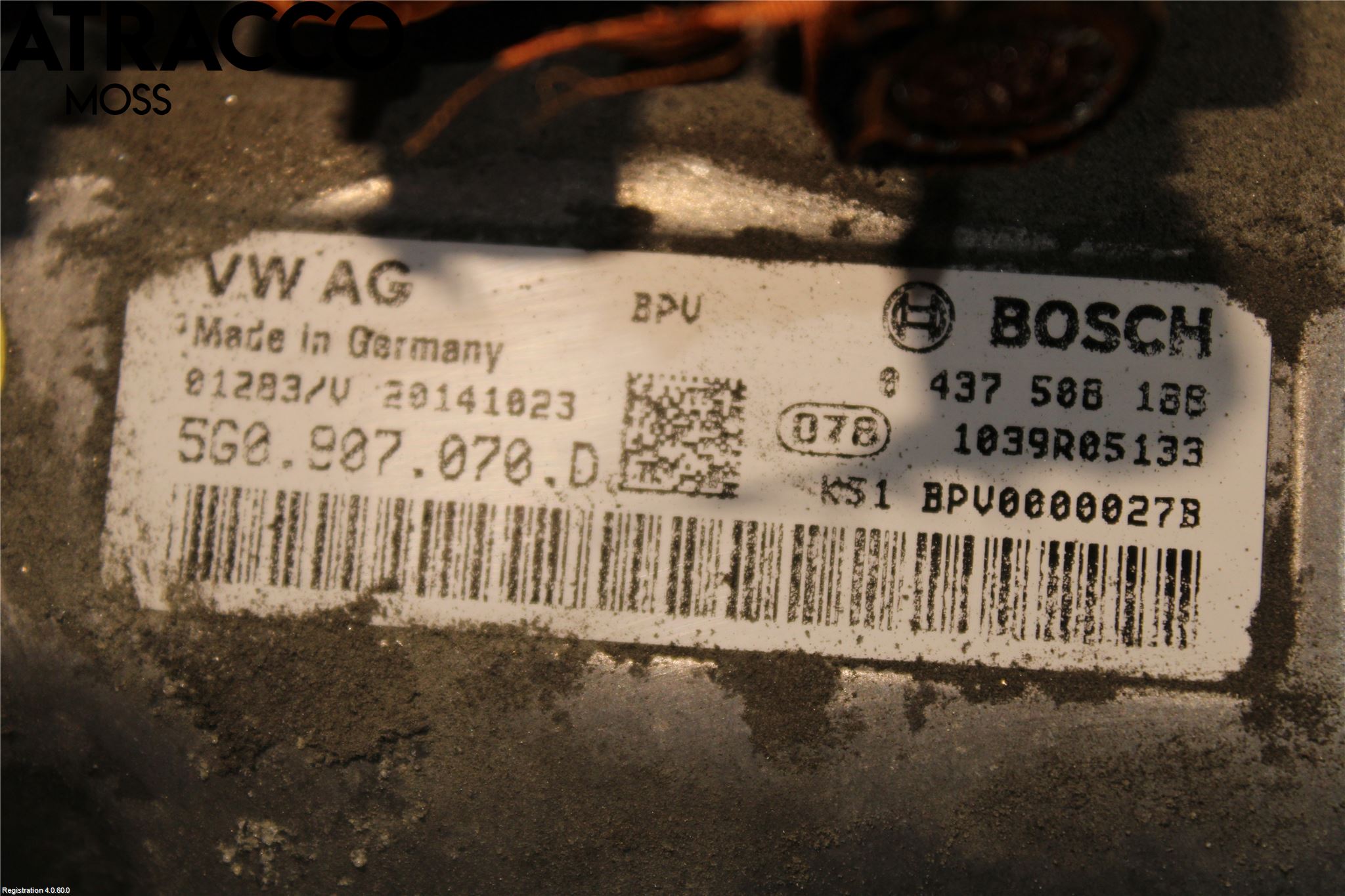 Volkswagen VW GOLF / E-GOLF VII 13-20 Batterilader Hybrid