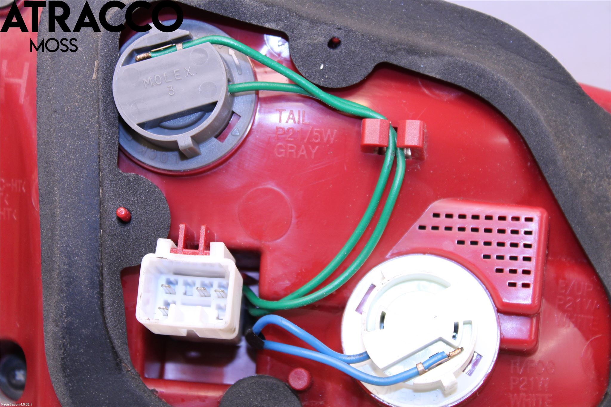 Kia CEED 12-18 Baklykt Høyre  På Luke(Indre)