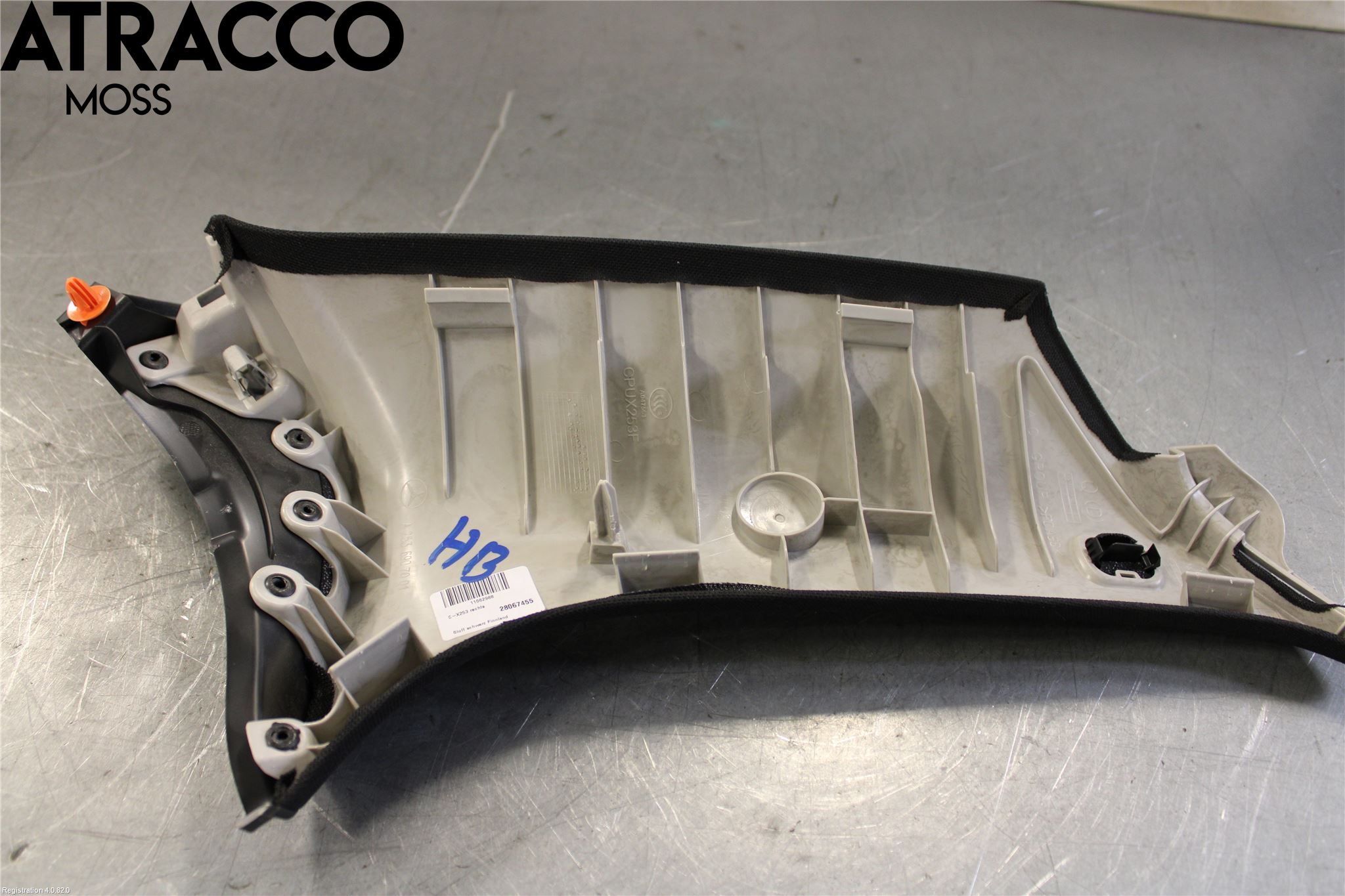 Mercedes-Benz MB GLC-KLASS (X253/C253) 15-22 Innr Deksel A-B-C Stolpe