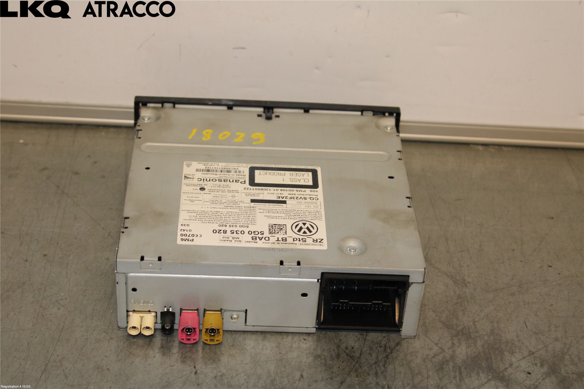 Volkswagen VW GOLF / E-GOLF VII 13-20 Stereo Radio