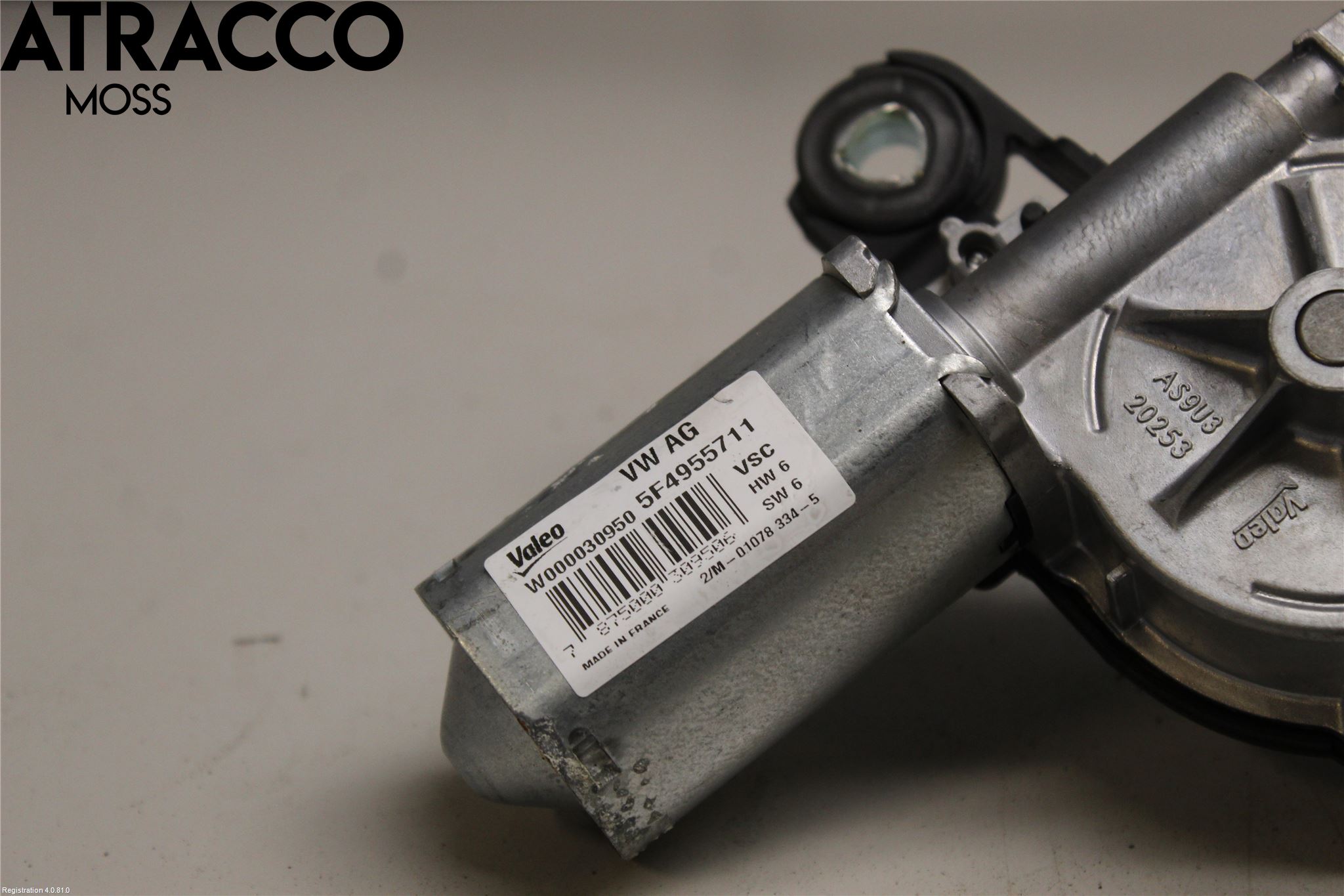 Skoda SUPERB 16-24 Viskermotor Bakluke