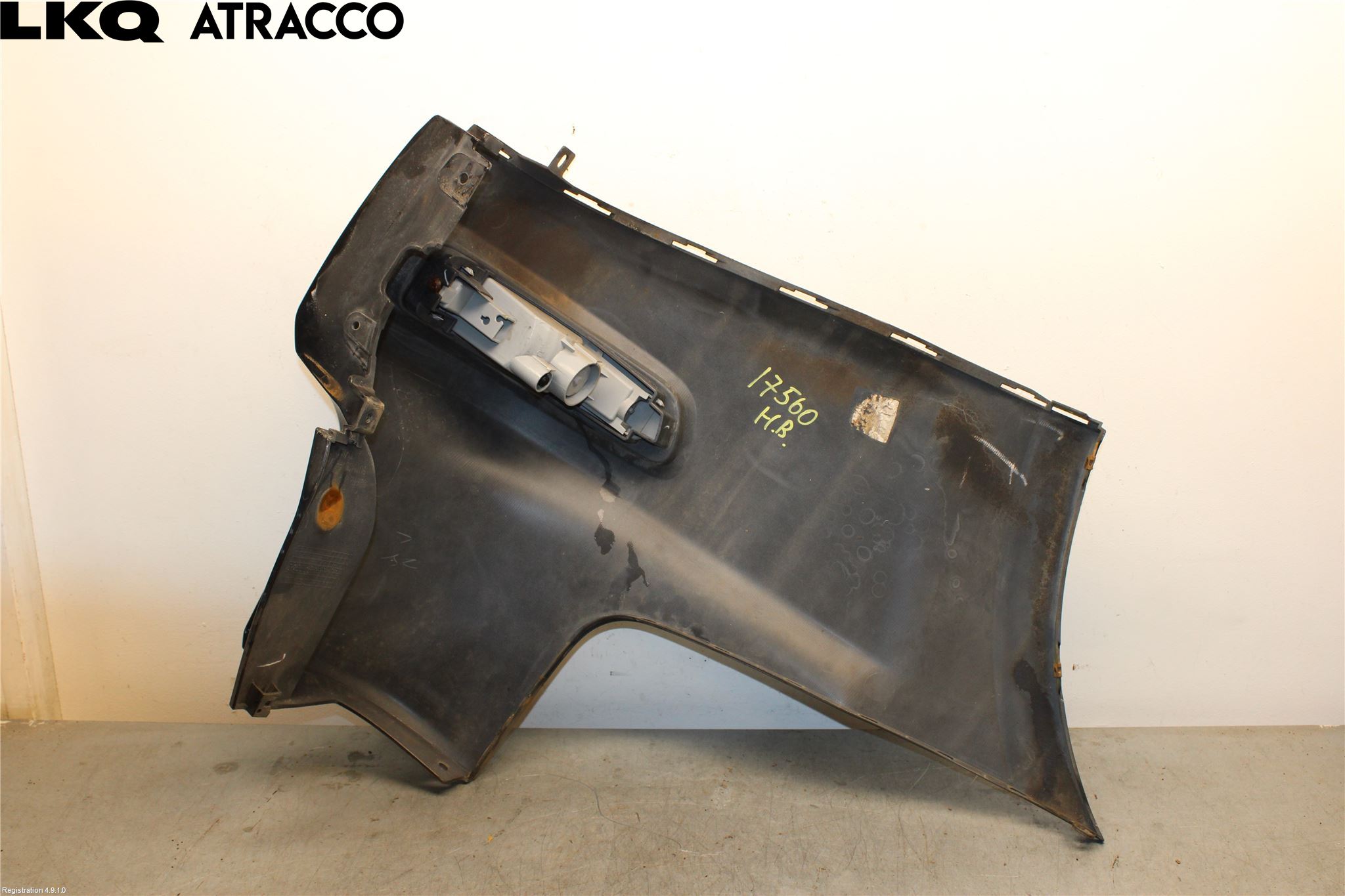 Mitsubishi OUTLANDER 07-12 Støtfanger Bak Hjørne Høyre