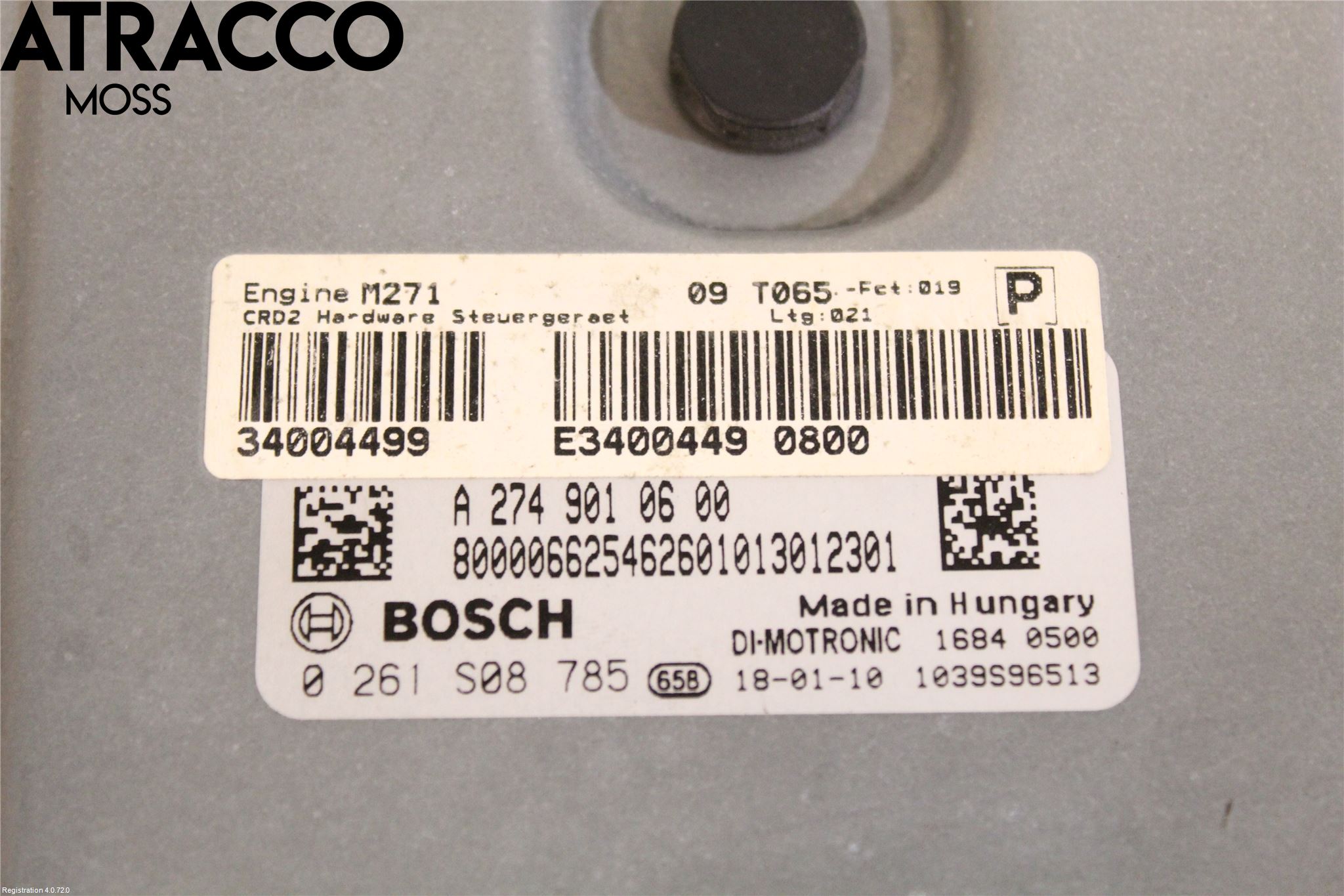 Mercedes-Benz MB C-KLASS (W205) 14-21 Styreenhet Innsprøytning