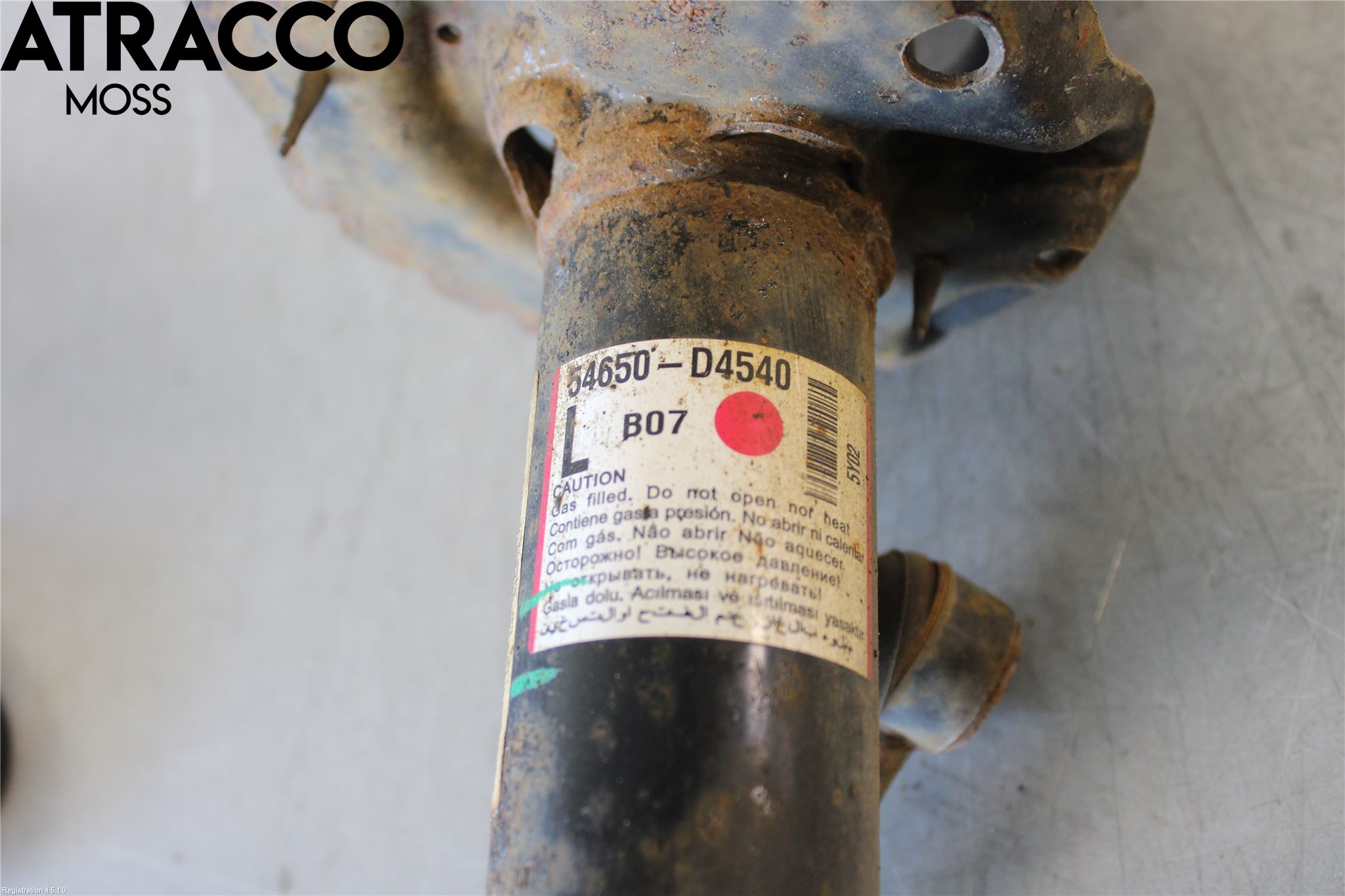 Kia OPTIMA 16-20 Fjærbein Foran Venstre