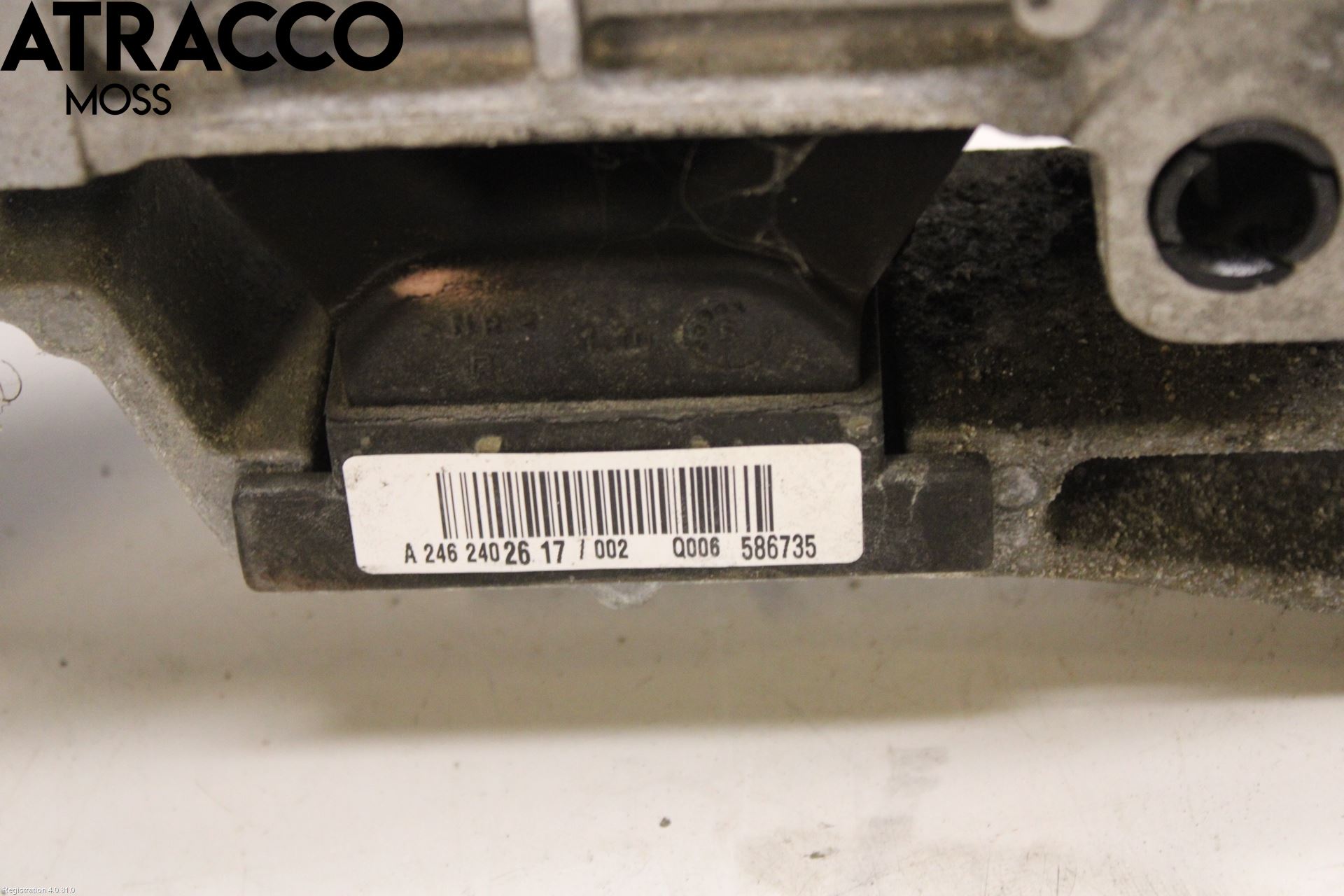 Mercedes-Benz MB B-KLASS (W246/W242) 12-19 Motor Feste Stål-Alu