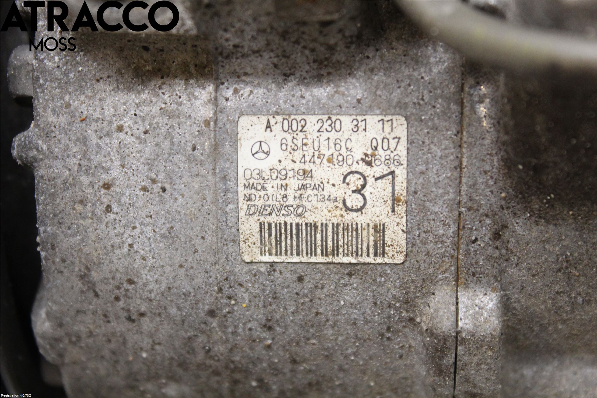 Mercedes-Benz MB E-KLASS (W212) 09-16 Varme Ac Kompressor