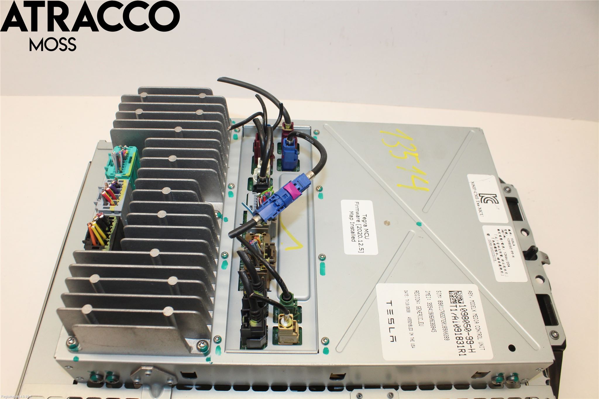 Tesla MODEL S 13- Multifunktionsdisplay