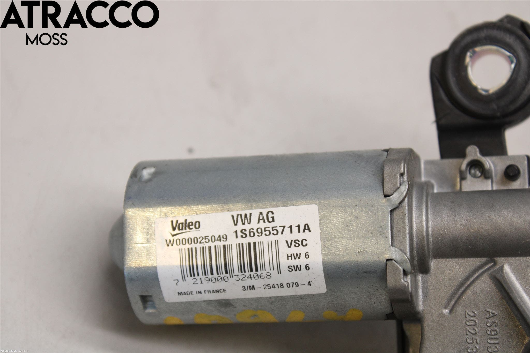 Volkswagen VW UP! / E-UP! Viskermotor Bakluke