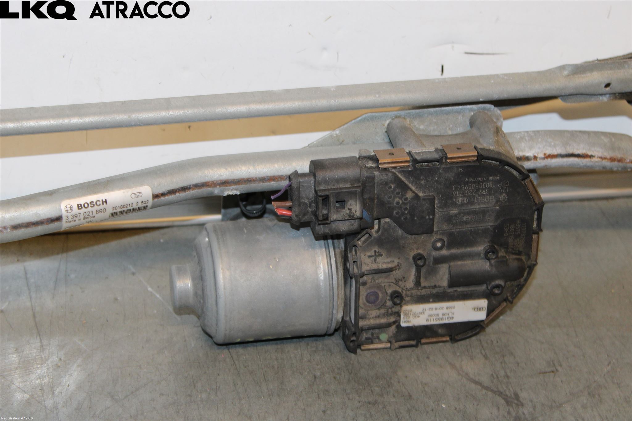 Audi A6/S6 4G 11-18 Viskermotor Frontrute