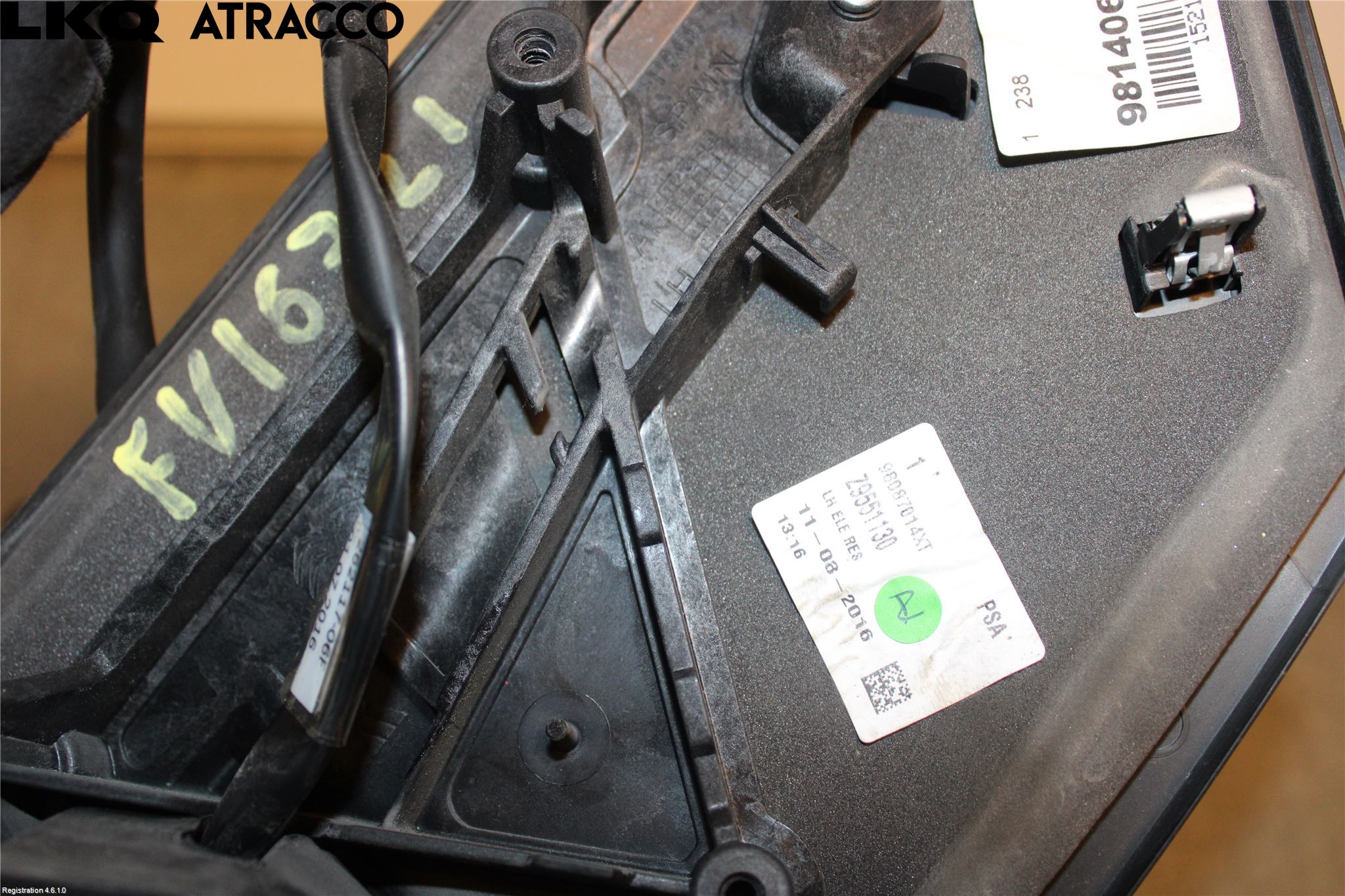 Toyota PROACE II 16- Speil V M-El Justering