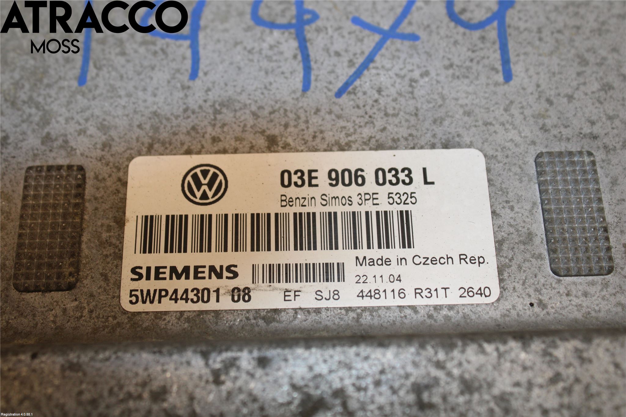 Volkswagen VW POLO 02-05 Styreenhet Øvrig