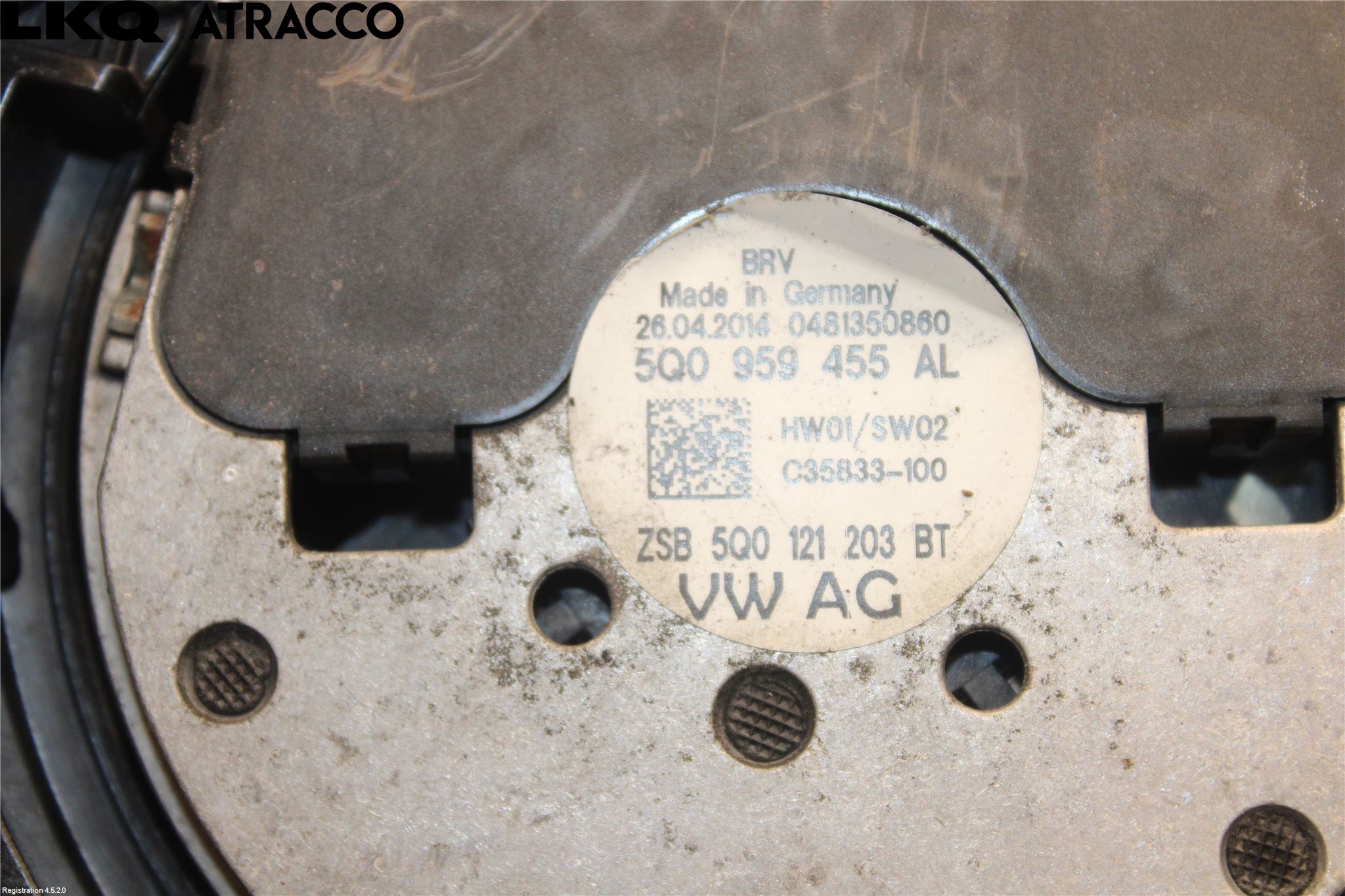 Volkswagen VW GOLF / E-GOLF VII 13-20 Kjølevifte Elektrisk