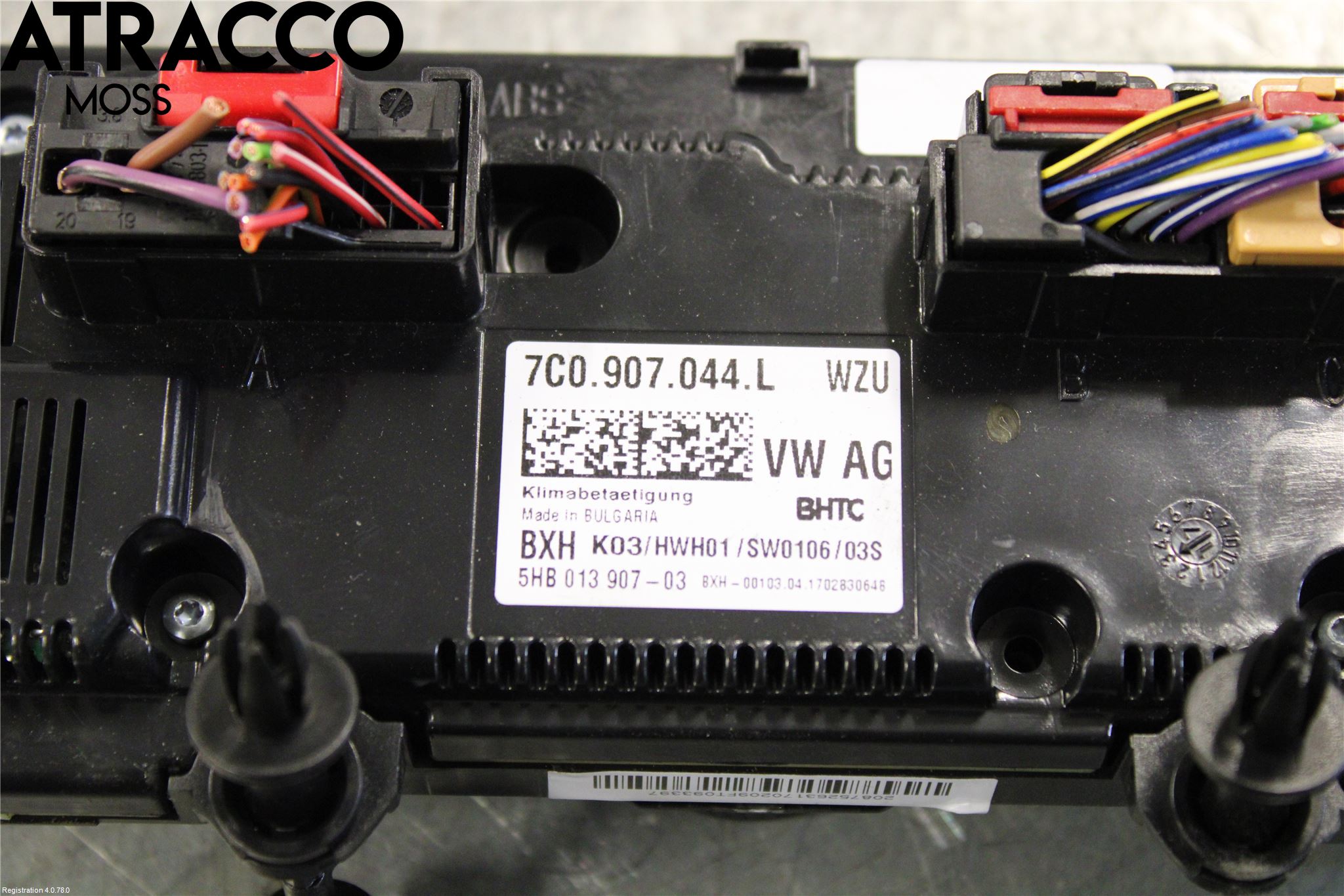 Volkswagen VW CRAFTER II / E-CRAFTER 17- Varme Ac Betjening-Display