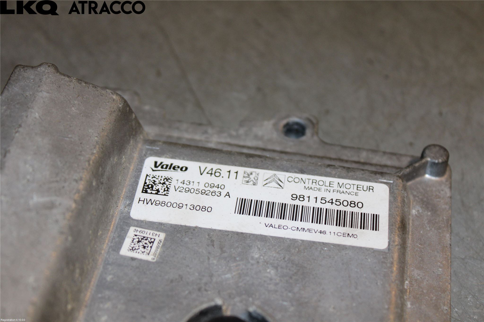 Peugeot 208 12-15 Styreenhet Innsprøytning