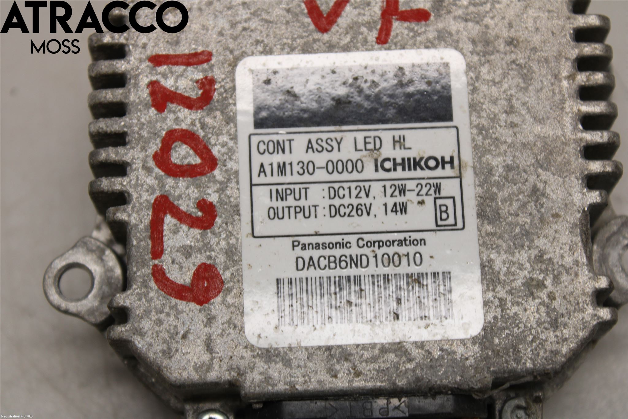 Nissan LEAF 11-17 Styreenhet Xenon