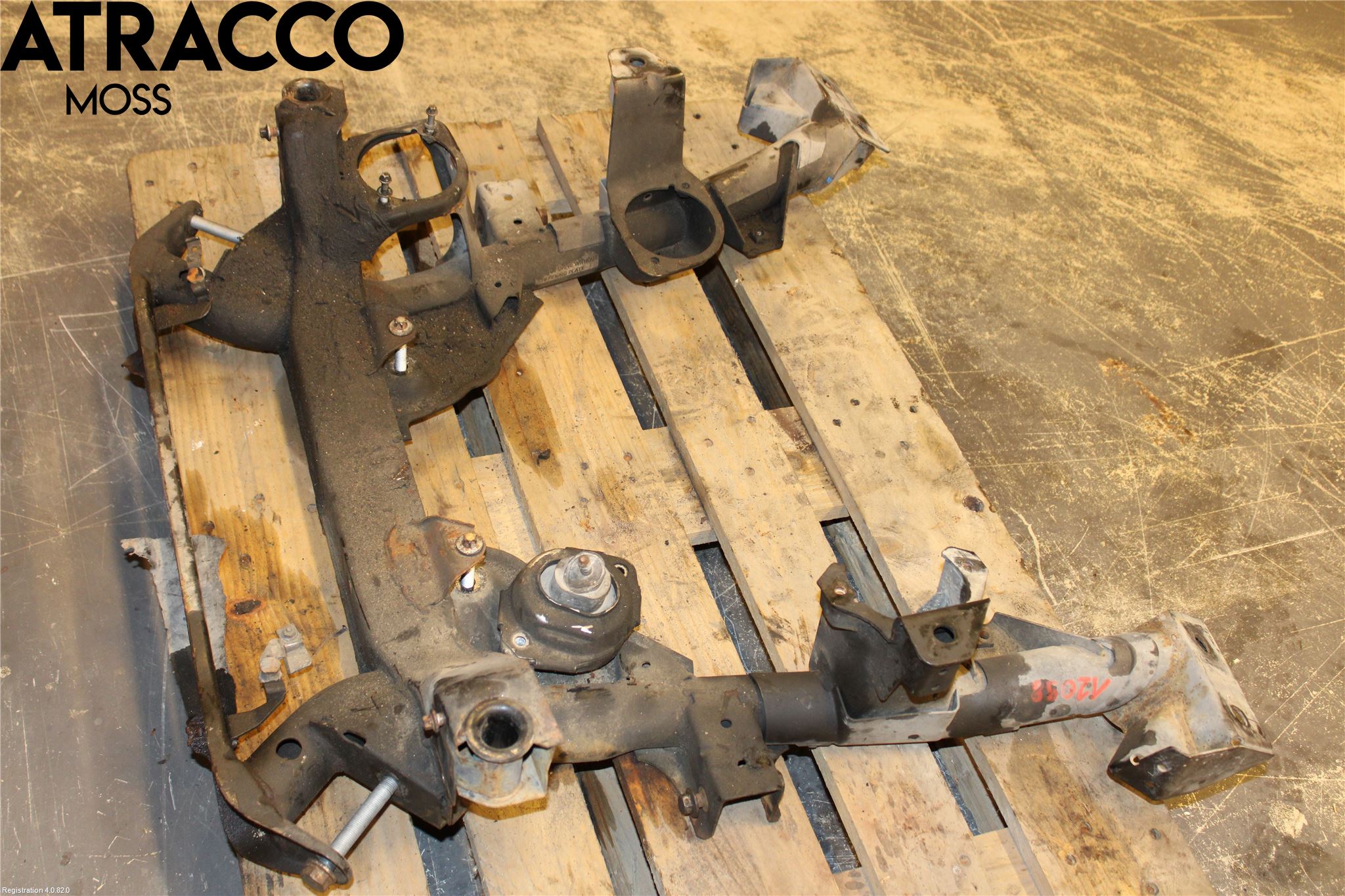 BMW X3 E83     03-10 Bakaksel Feste Travers-Ramme