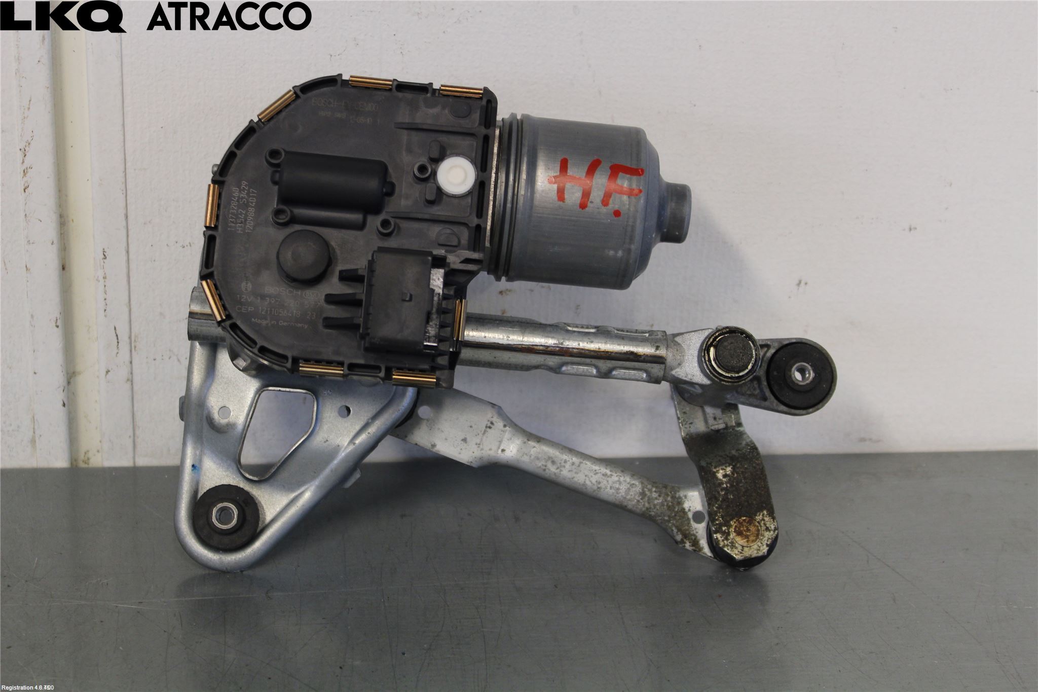 Peugeot 3008 09-16 Viskermotor Frontrute