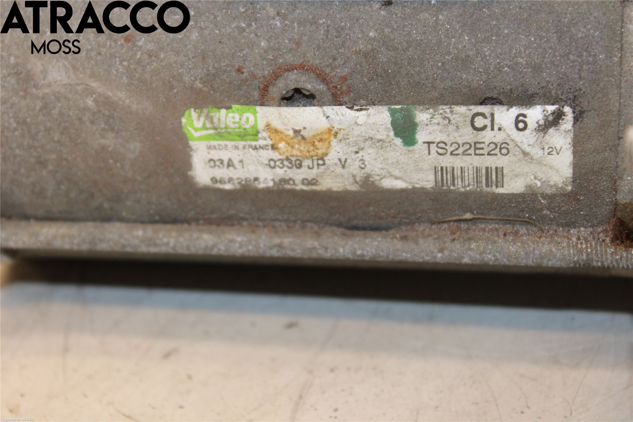 Peugeot 3008 09-16 Startmotor Diesel