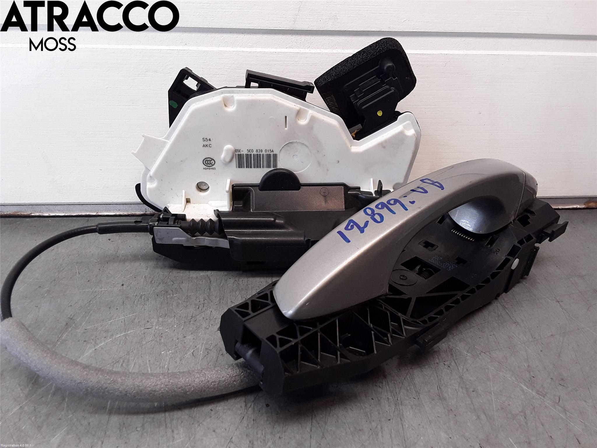 Skoda OCTAVIA (5E) 13-20 Dørlås - Låsekasse