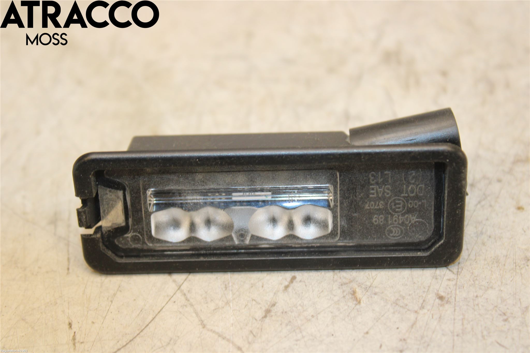 Volkswagen VW GOLF / E-GOLF VII 13-20 Skilt Belysning