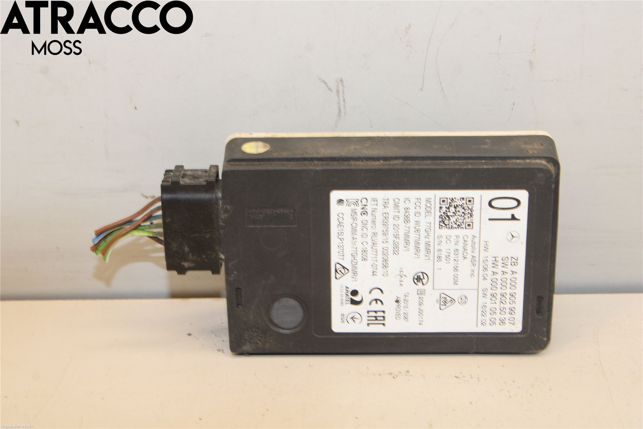 Mercedes-Benz MB E-KLASS (W213) 16-23 Sensor Kollisjonsbeskyttelse