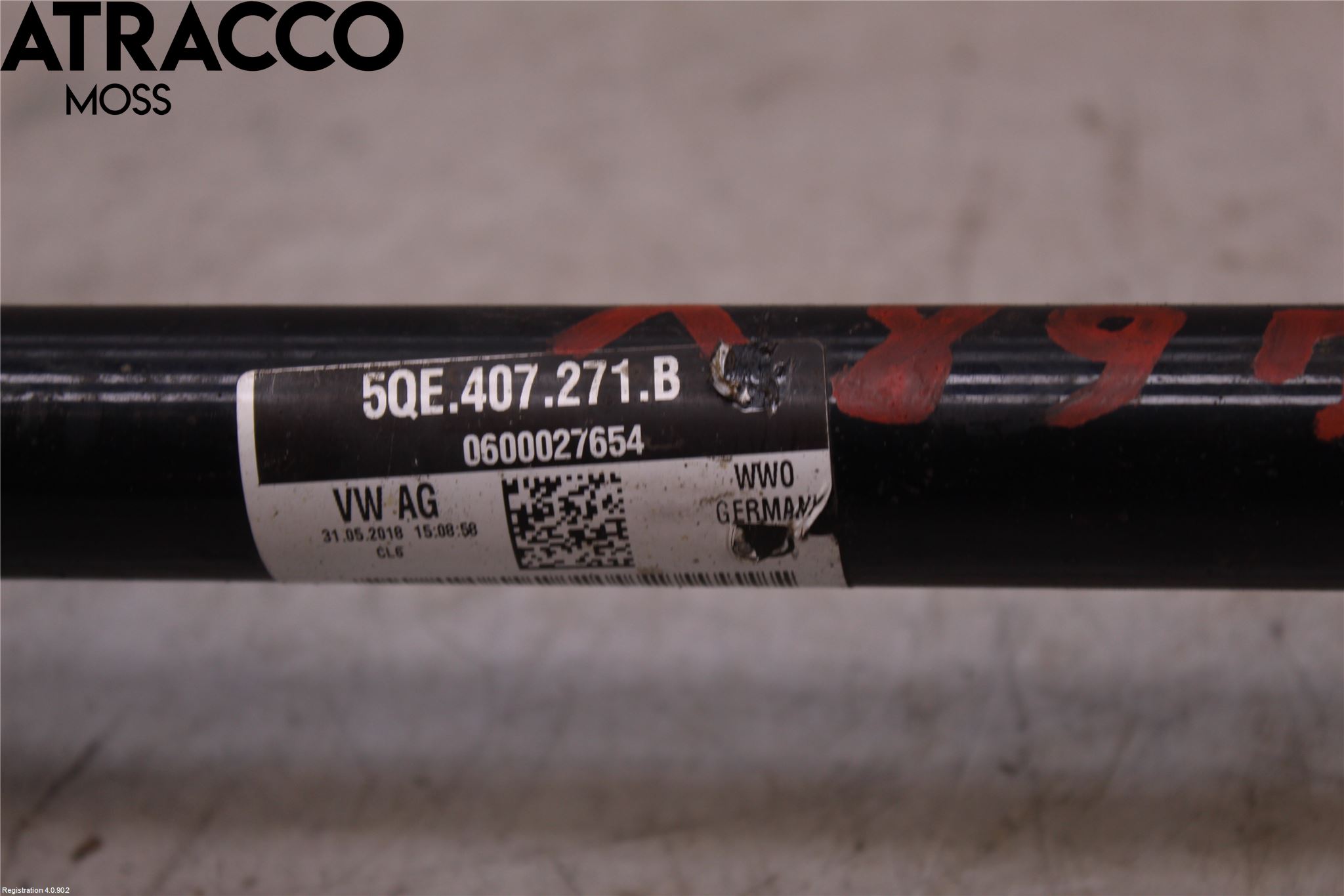 Volkswagen VW GOLF / E-GOLF VII 13-20 Drivaksel Foran Kompl Venstre