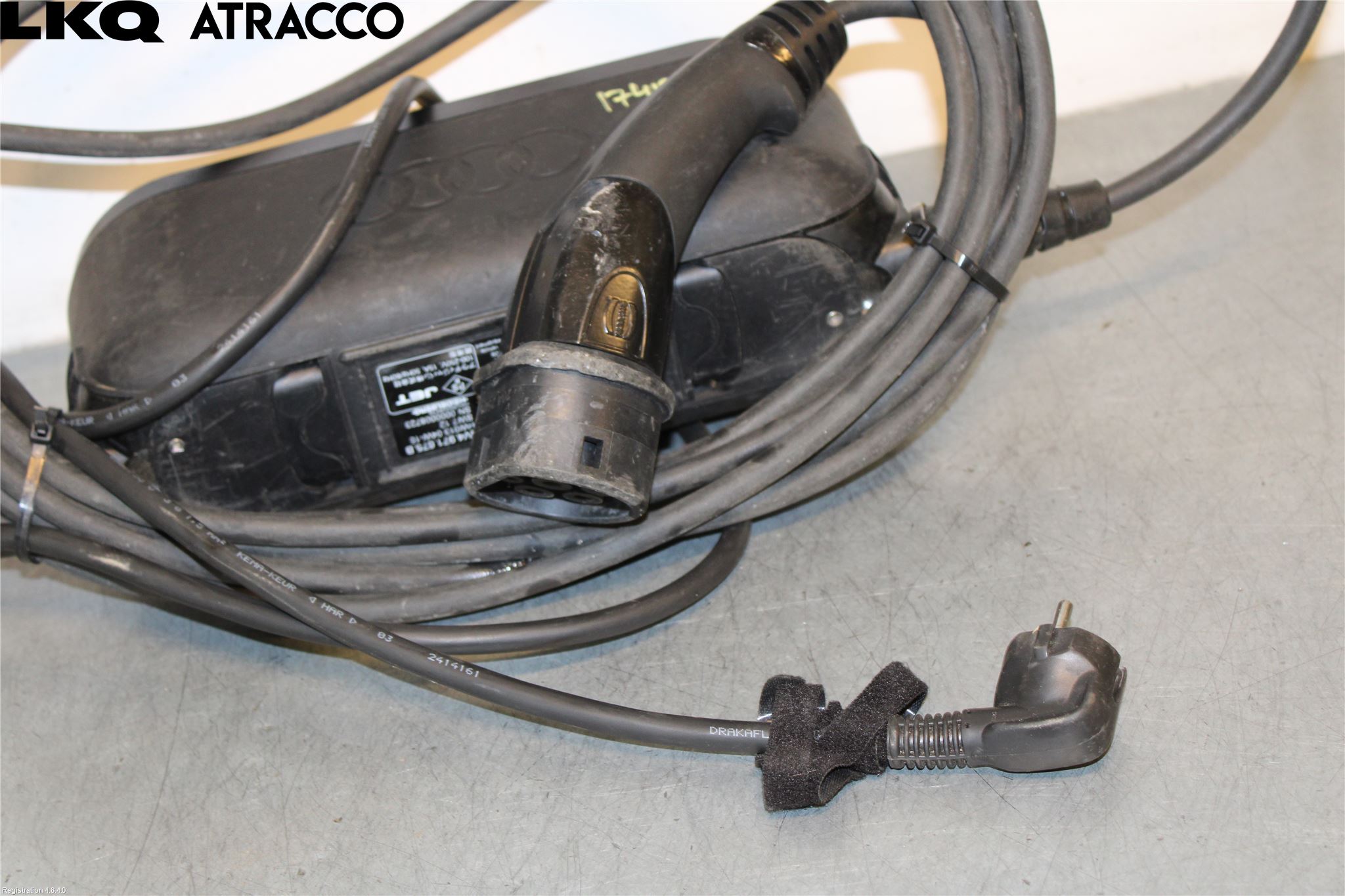 Audi A3/S3 05-13 Laddkabel Elbil