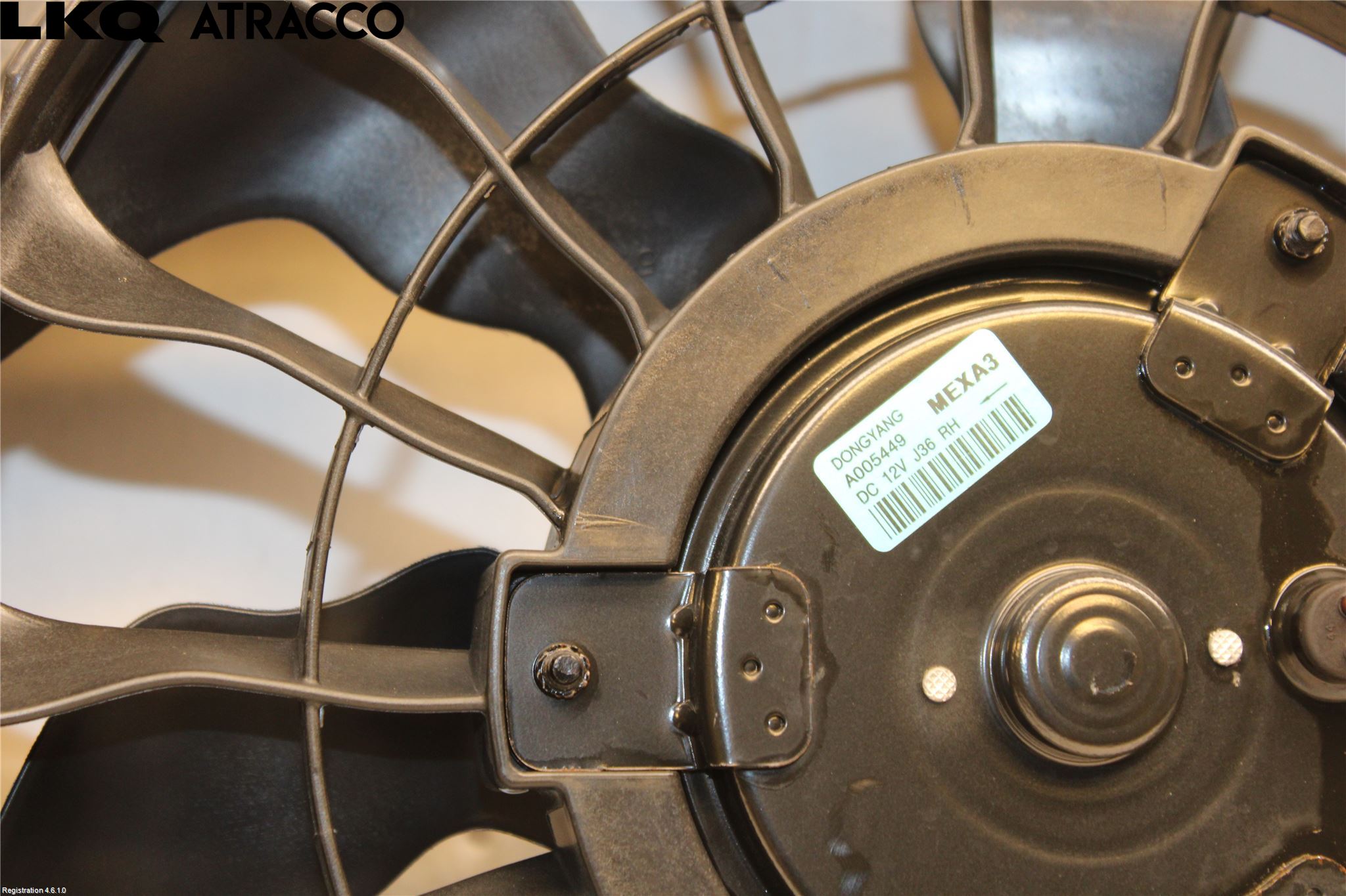 Mazda 3 III 14-19 Kjølevifte Elektrisk