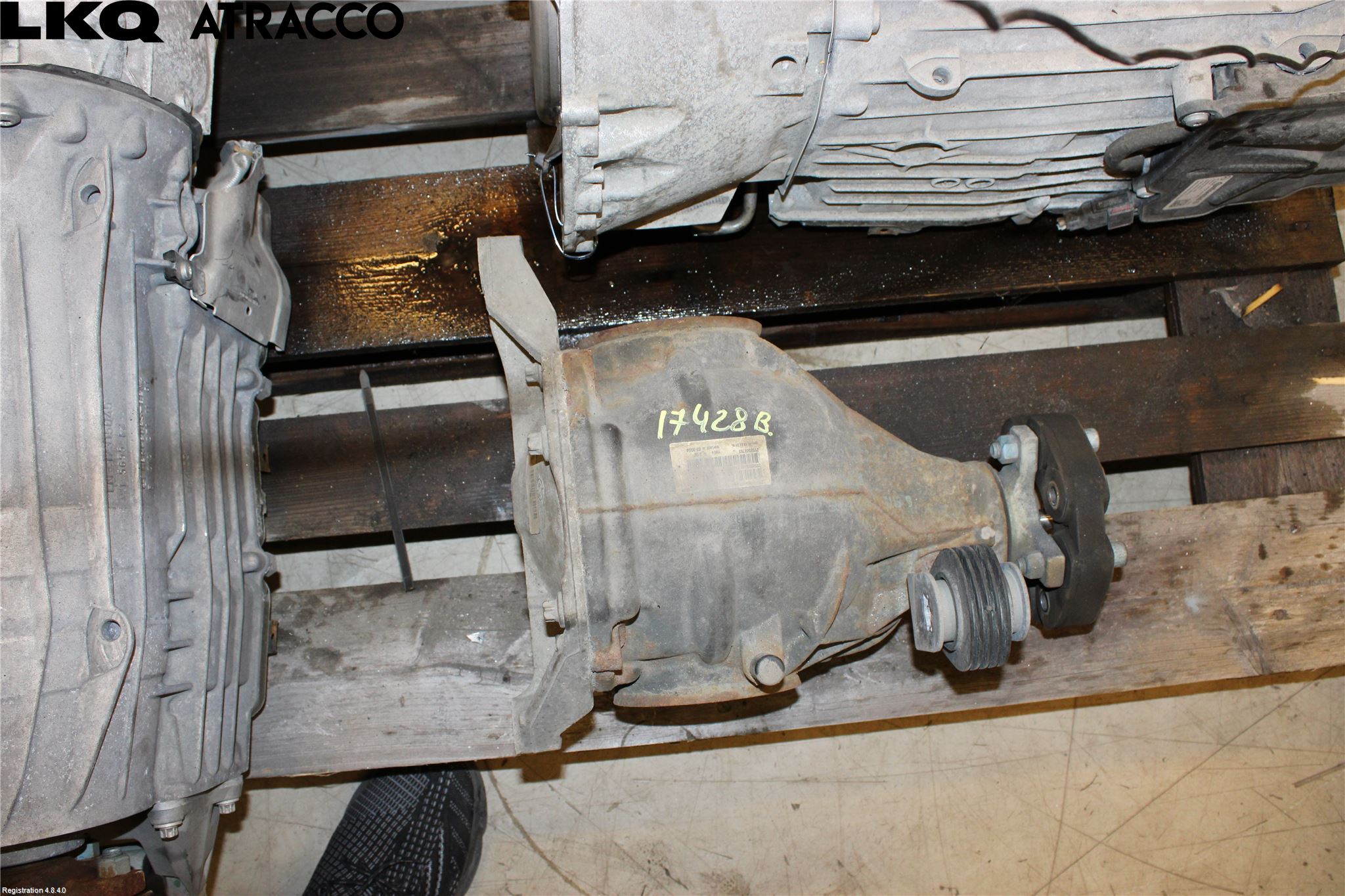 Mercedes-Benz MB C-KLASS (W205) 14-21 Bakaksel Kardang Bak -Diff