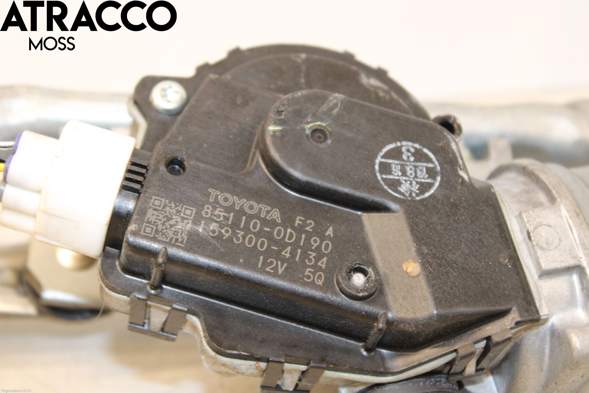 Toyota YARIS XP130 12-14 Viskermotor Frontrute