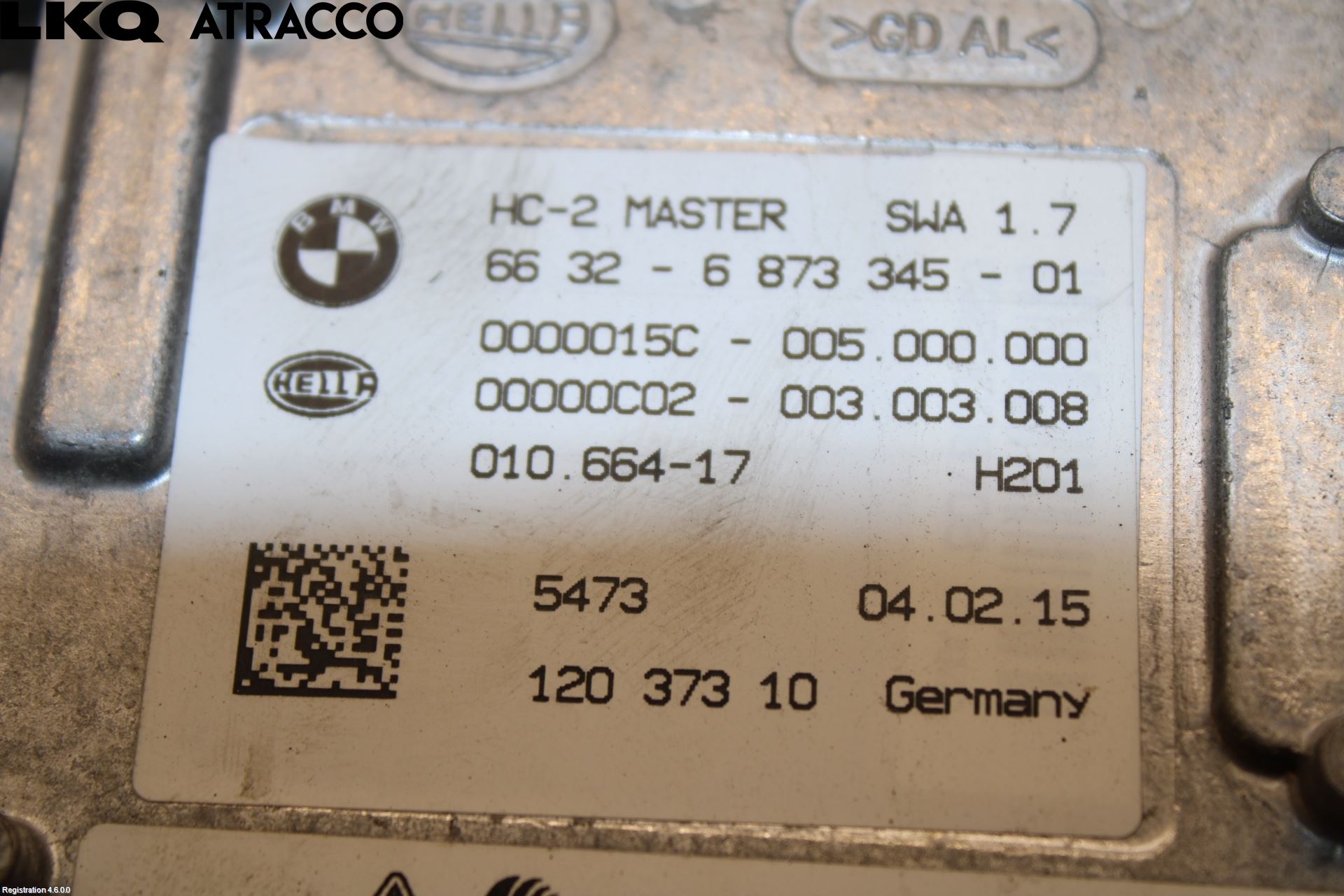 BMW 3 E90/91 SED/TOU 05-12 Sensor Kollisjonsbeskyttelse