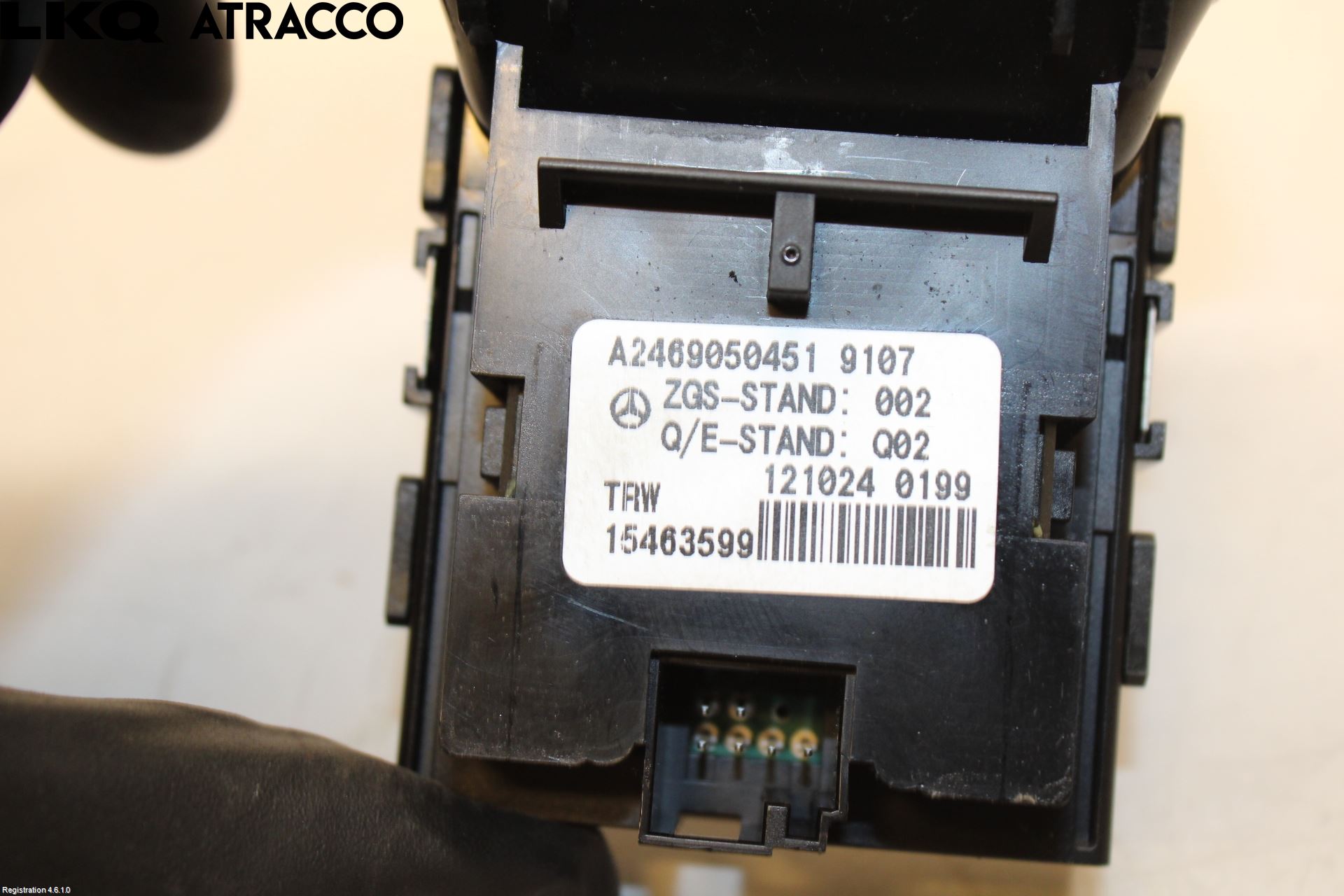 Mercedes-Benz MB B-KLASS (W246/W242) 12-19 Bryter Parkeringsbrems