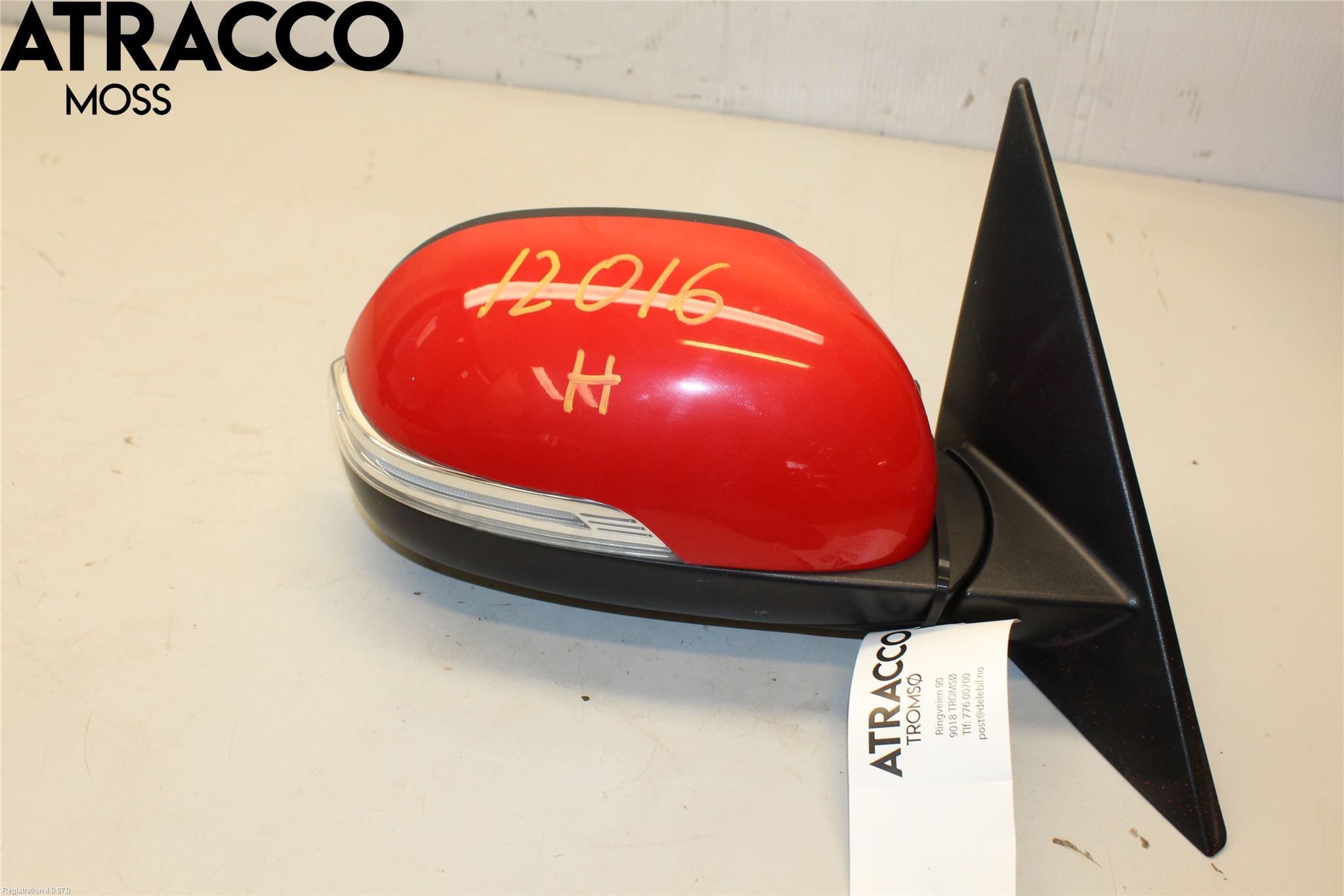 Kia SOUL 09- Speil H M-El Justering