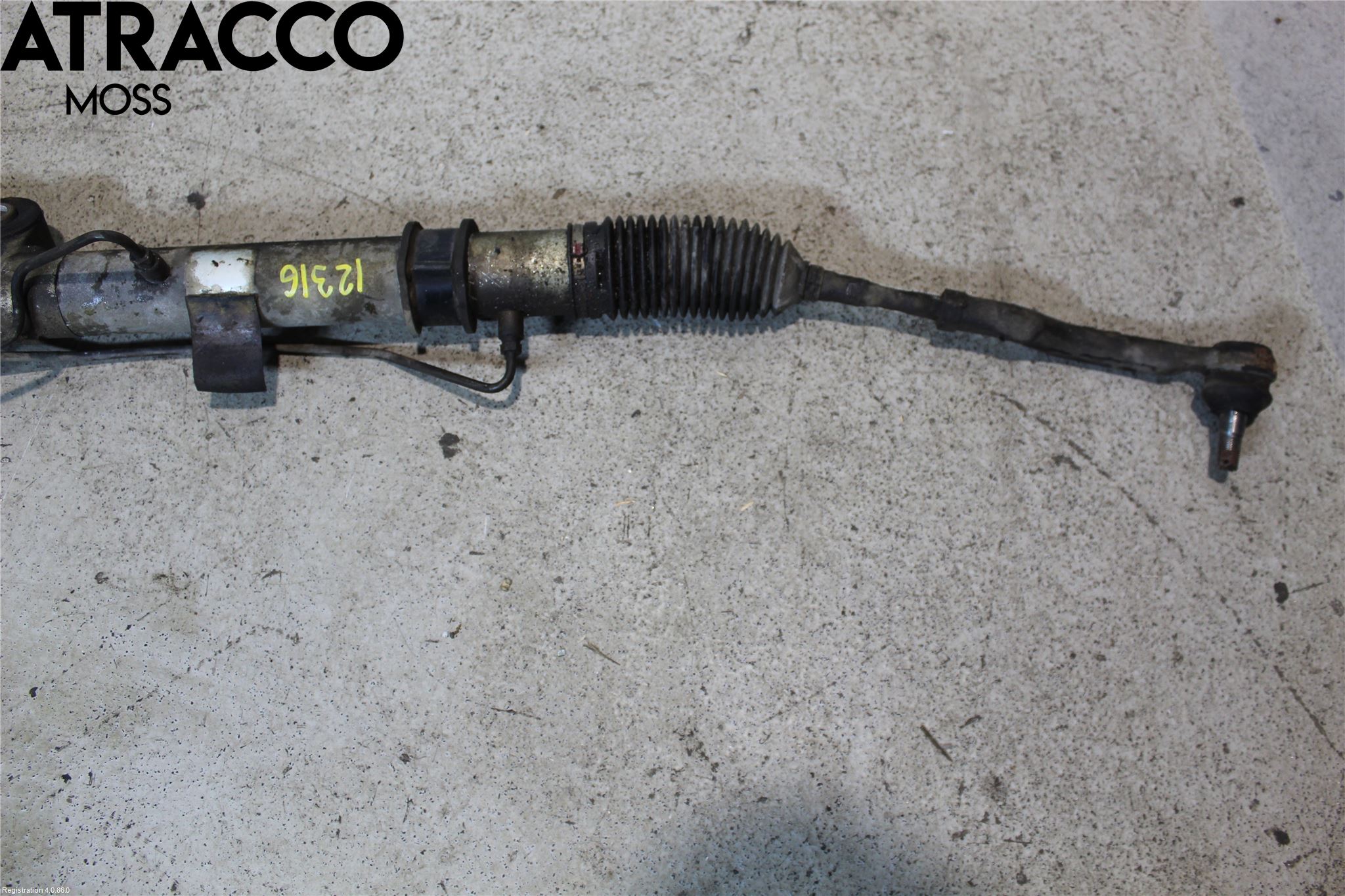 Nissan NAVARA 05-16 Servo Snekke - Tannstang