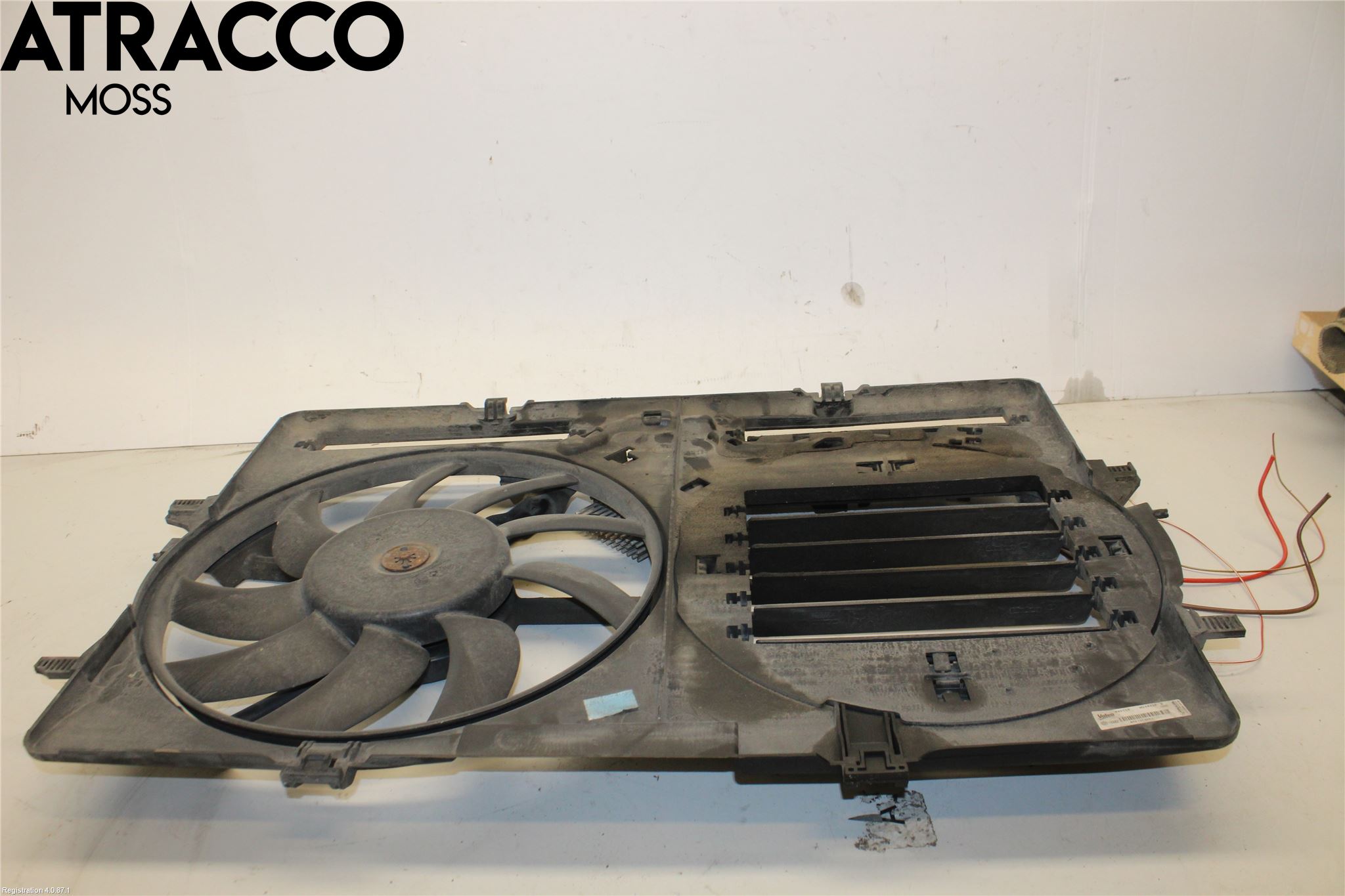 Audi A4/S4 08-11 Kjølevifte Elektrisk