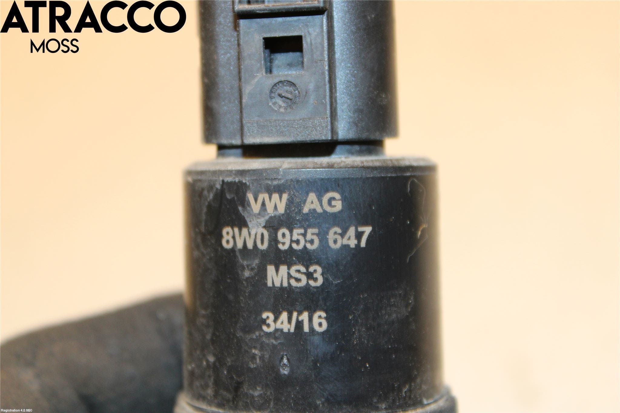 Audi A5 17- Spylerpumpe Frontrute