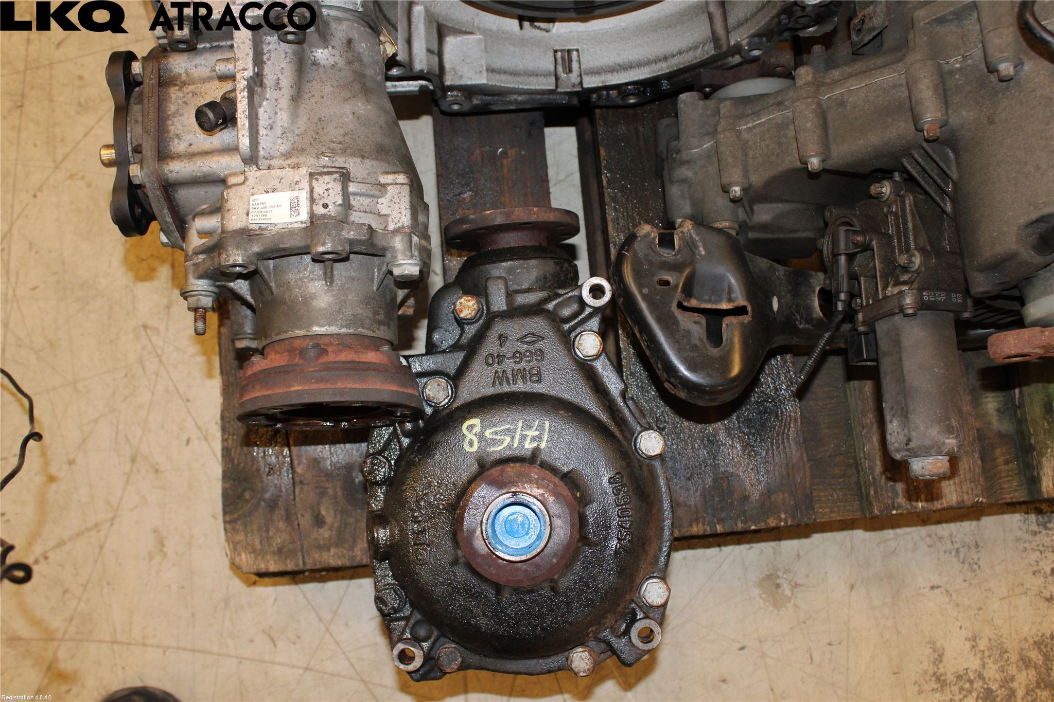 BMW X3 E83     03-10 Kardang Foran