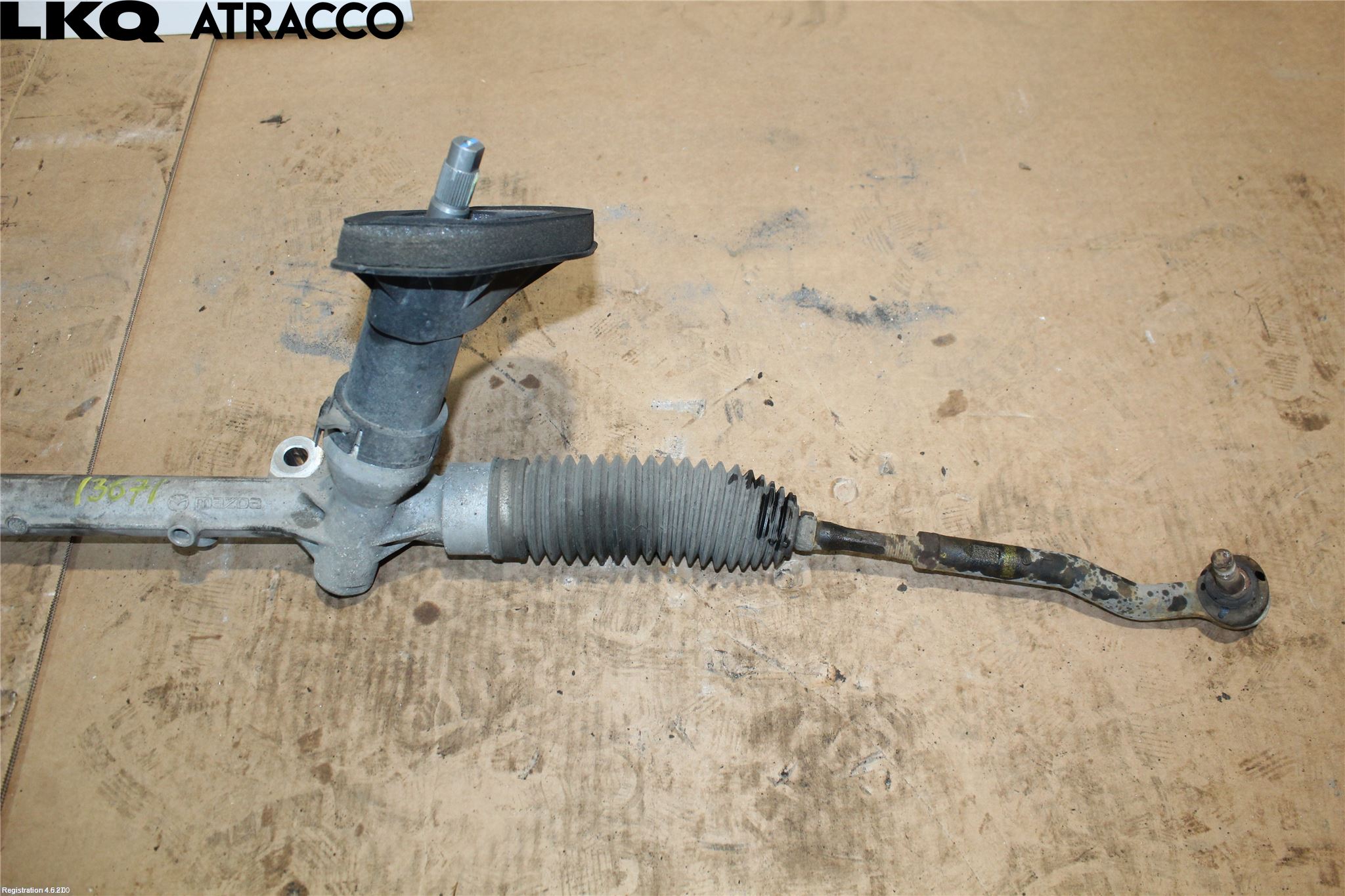 Mazda 2 (DJ) 15-22 Servo Snekke - Tannstang