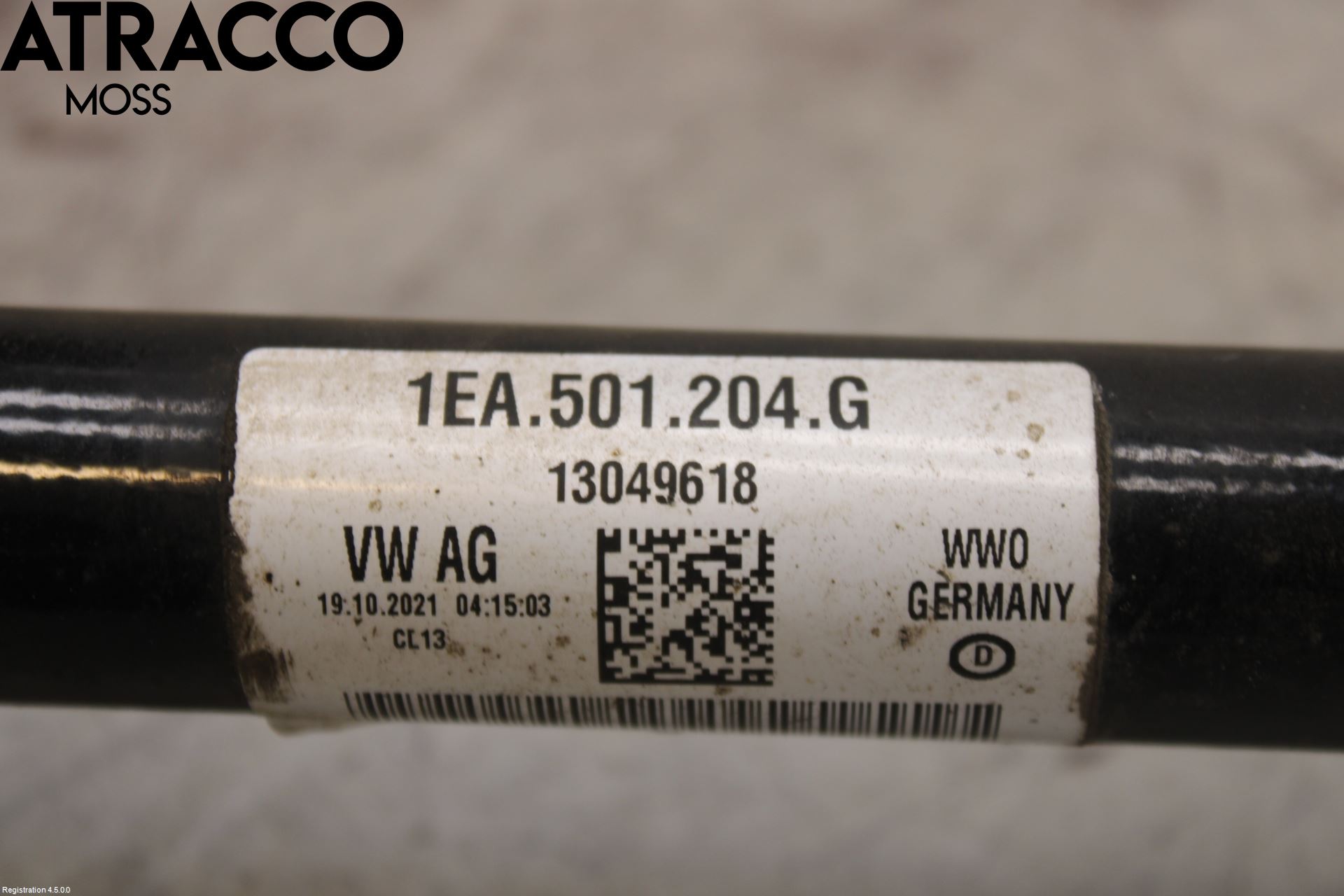 Volkswagen VW ID.3 21- Drivaksel Bak Kompl Høyre