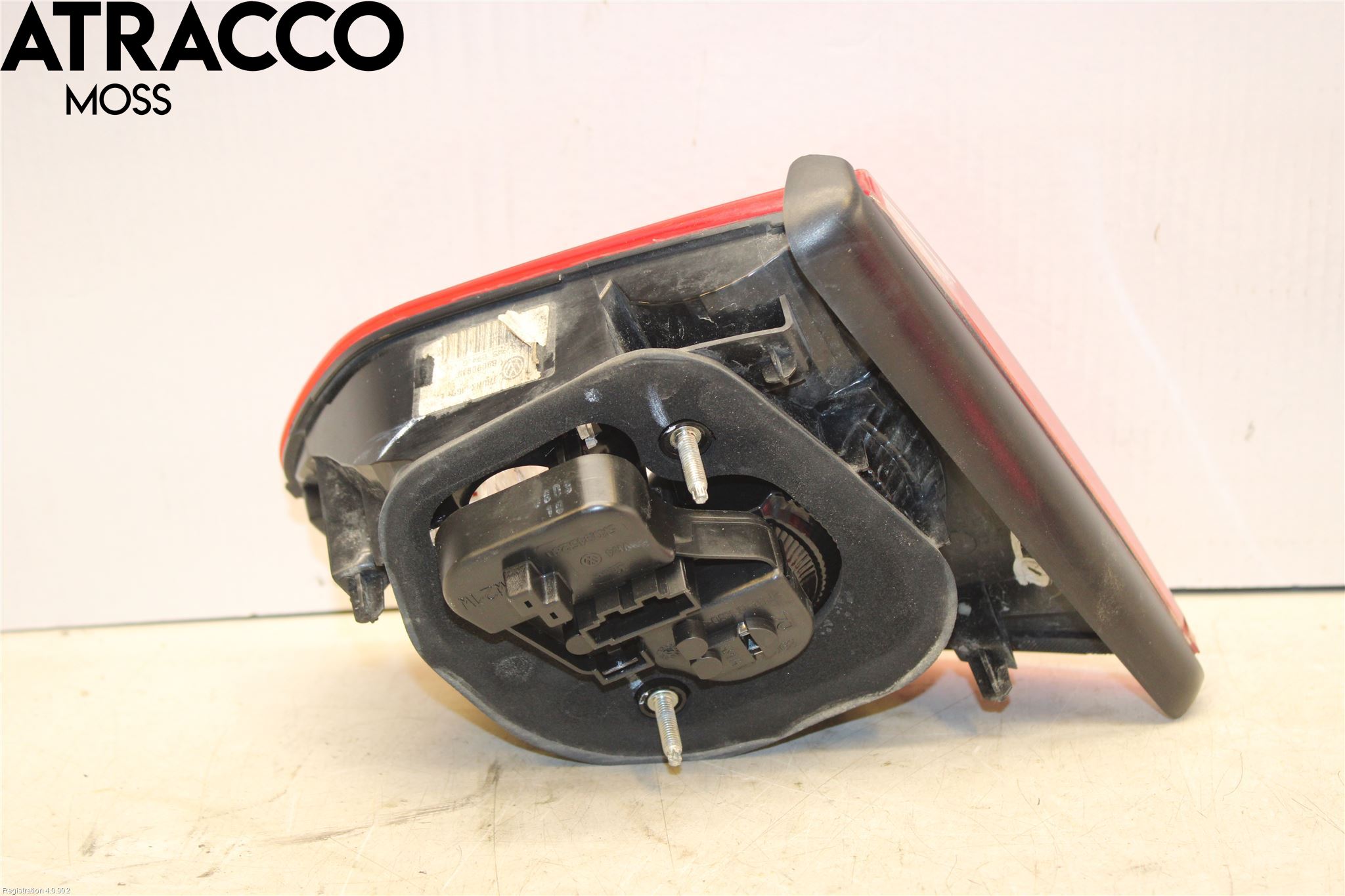 Volkswagen VW GOLF VI 09-13 Baklykt Høyre  På Luke(Indre)