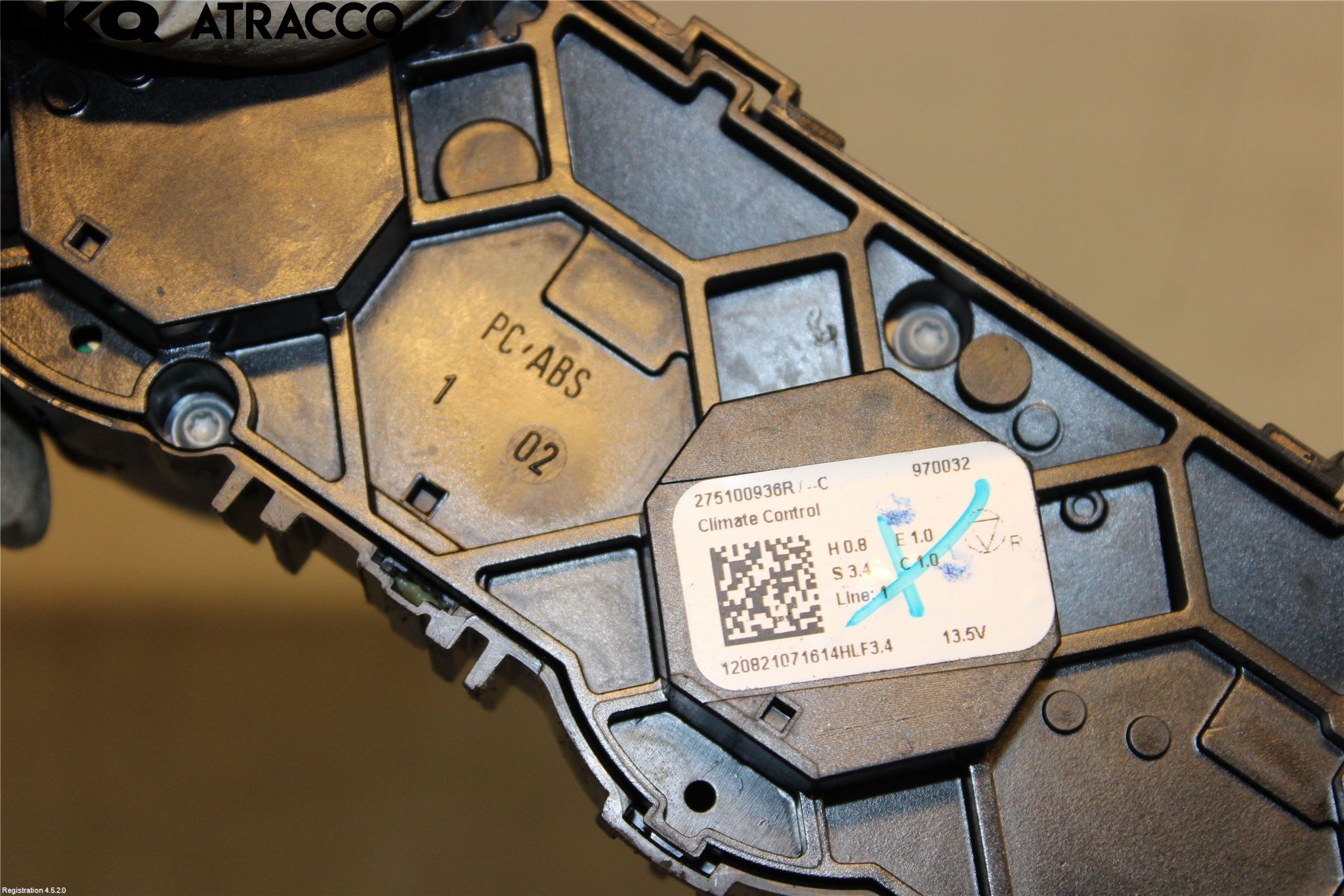 Renault CAPTUR 20-24 Varme Ac Betjening-Display